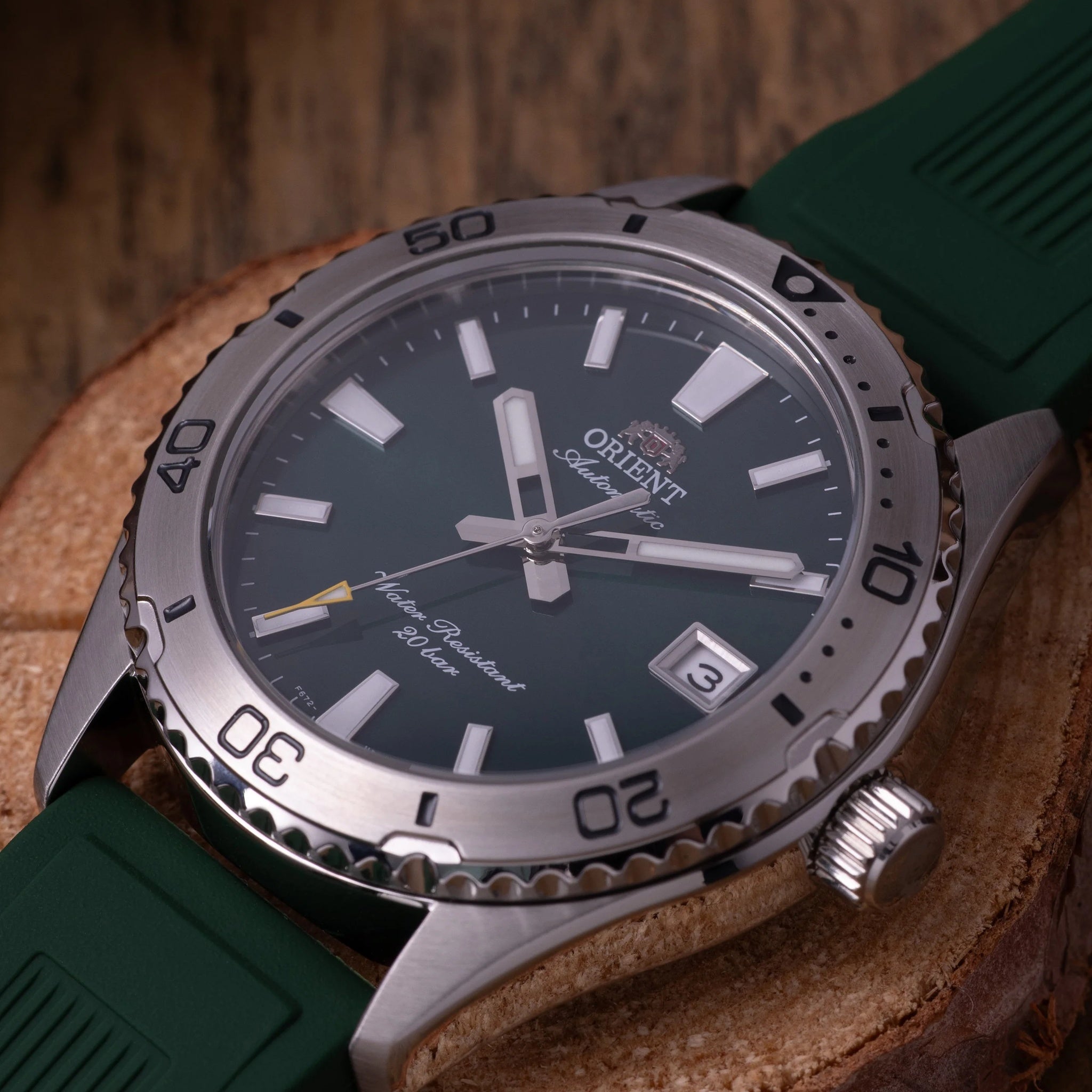 Montre Orient Mako 40 RA-AC0Q11E30B Vert Automatique