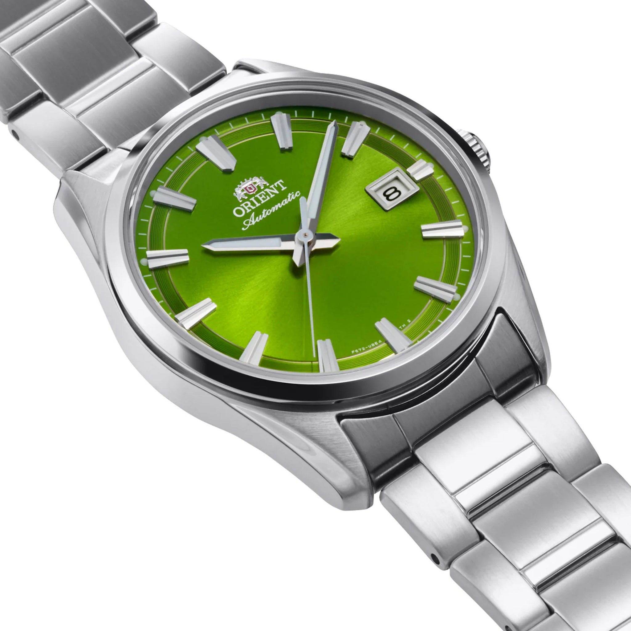 Montre Orient Stretto Date RA-AC0R05E30B Vert Automatique