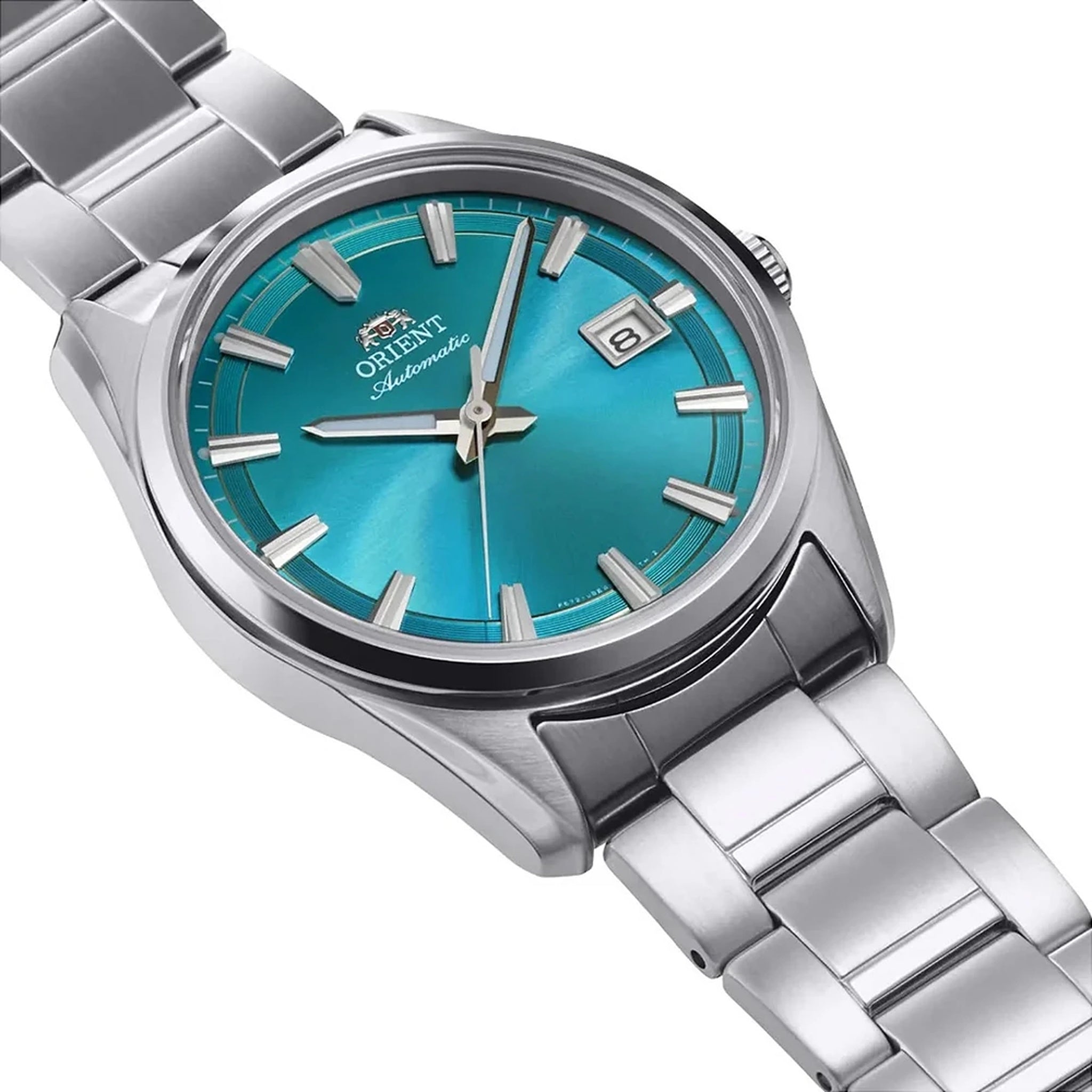 Montre Orient Stretto Date RA-AC0R06L30B Bleu Automatique