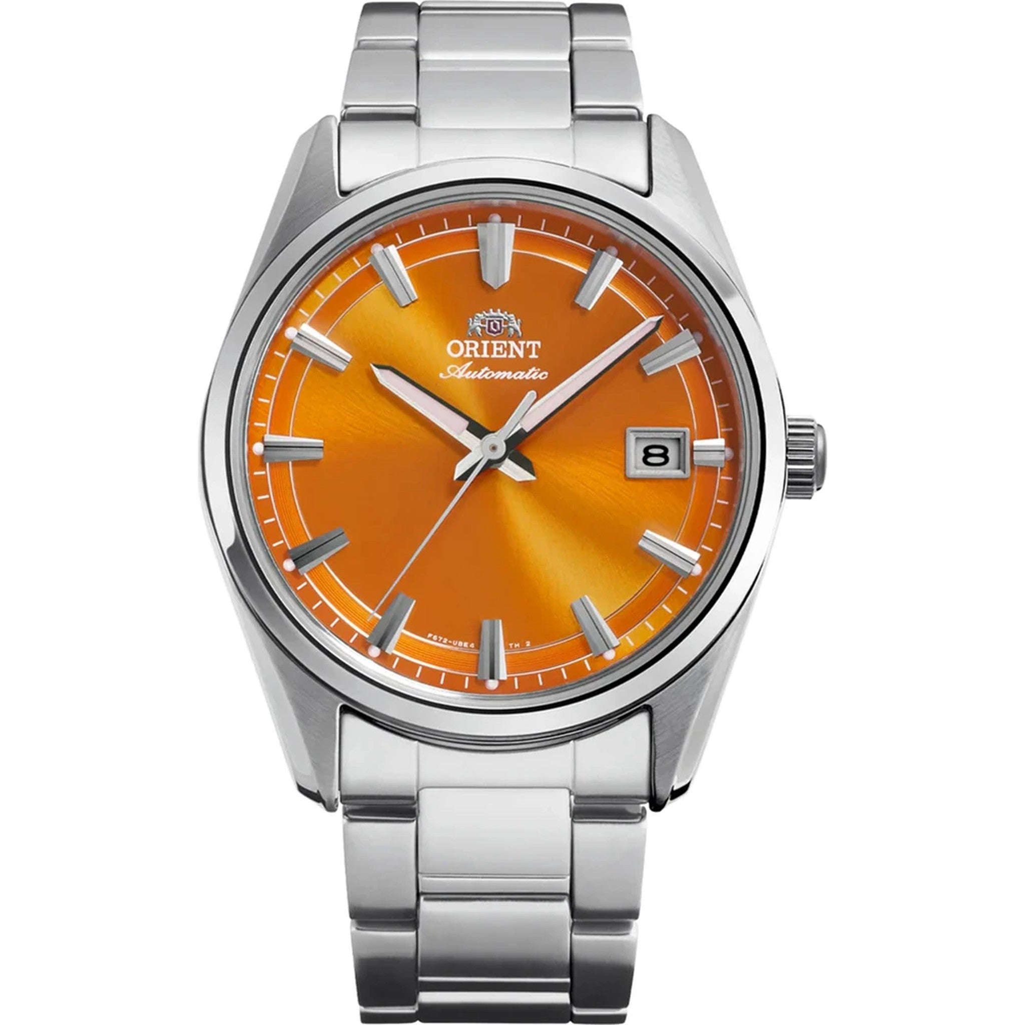 Montre Orient Stretto Date RA-AC0R08Y30B Orange Automatique