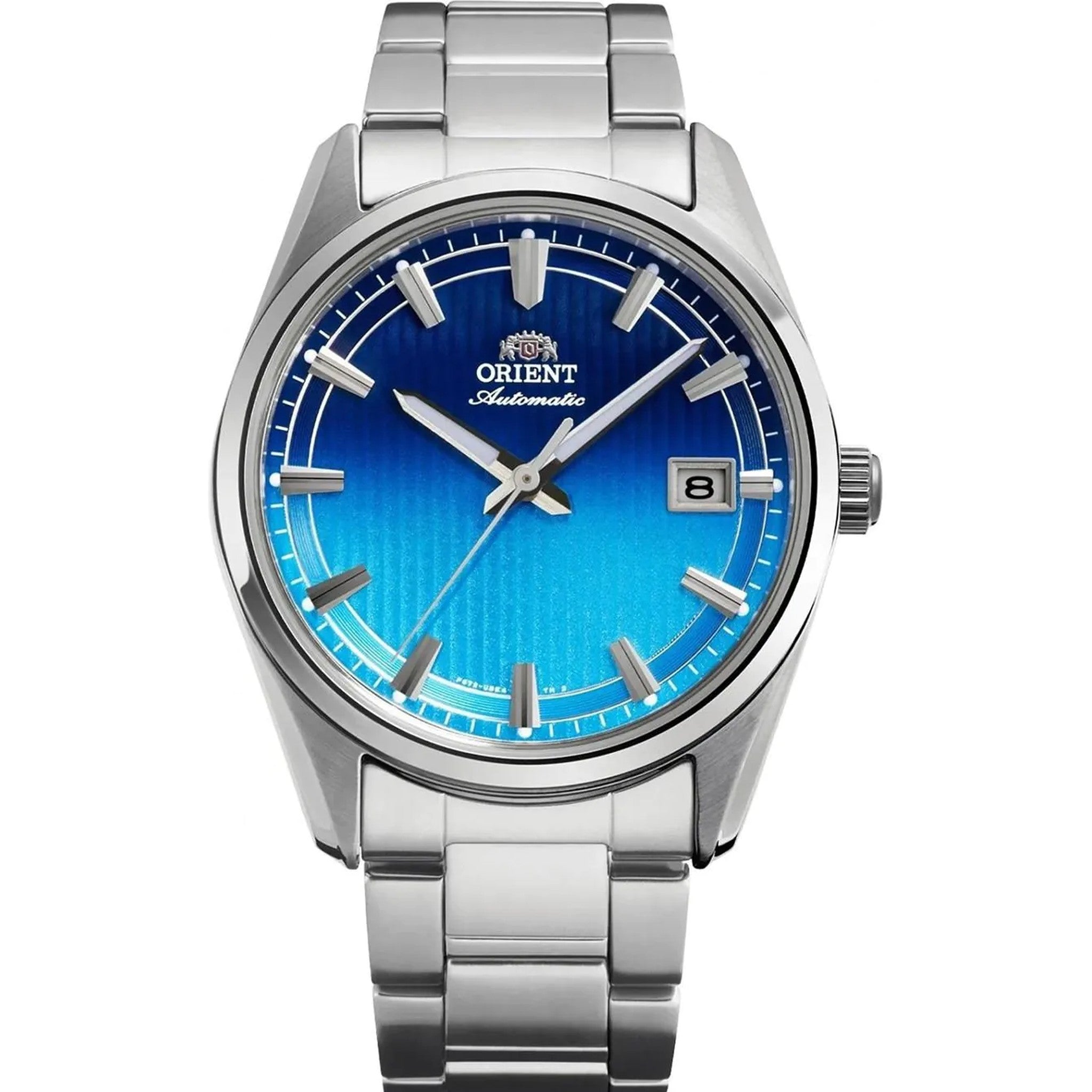 Montre Orient Stretto Date RA-AC0R09L30B Limited Edition Bleu Automatique