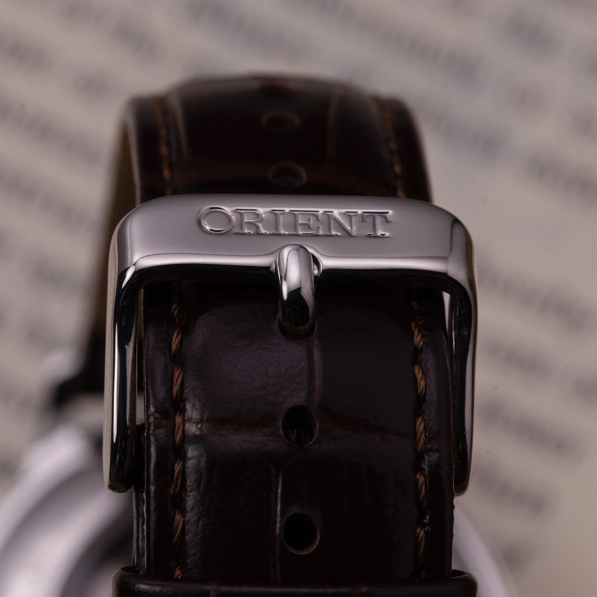 Montre Orient Bambino RA-AG0002S30B Cœur ouvert Blanc Automatique