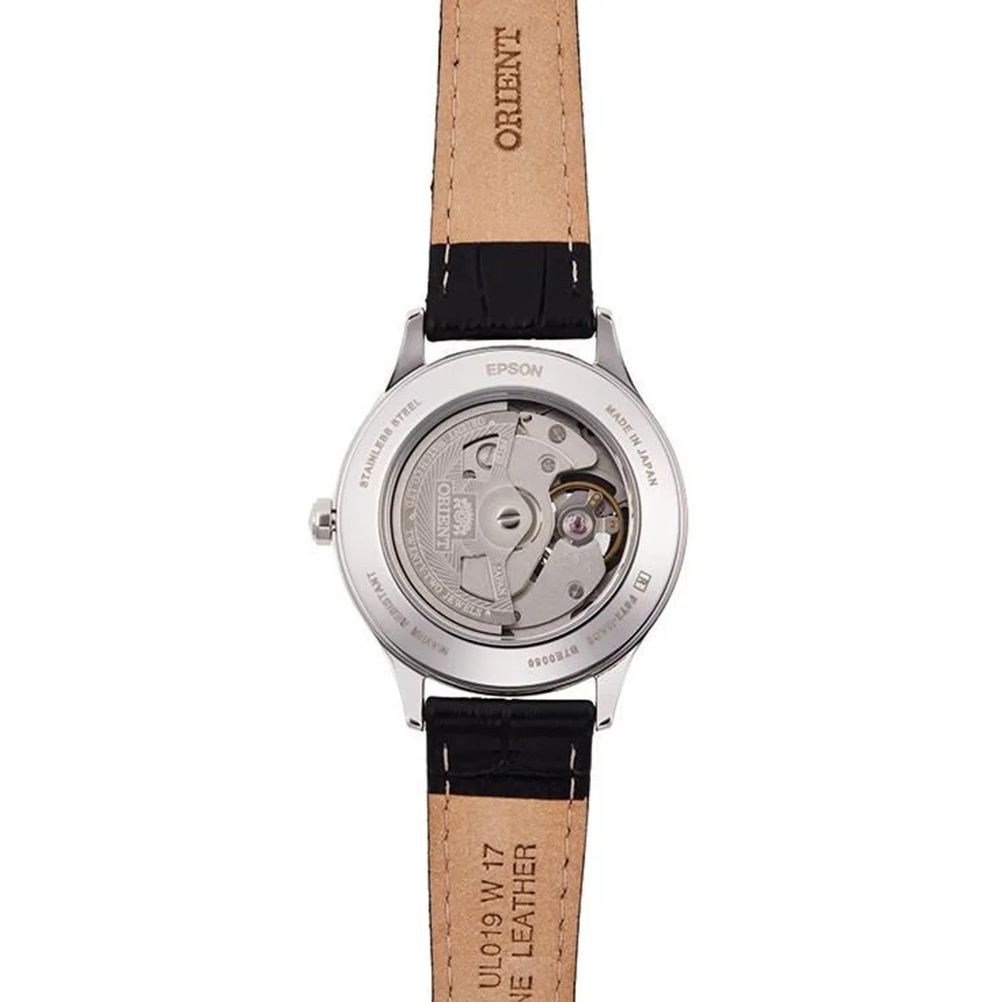 Montre Orient Contemporary RA-AG0019B30B Blue Moon II Cœur ouvert Noir Automatique