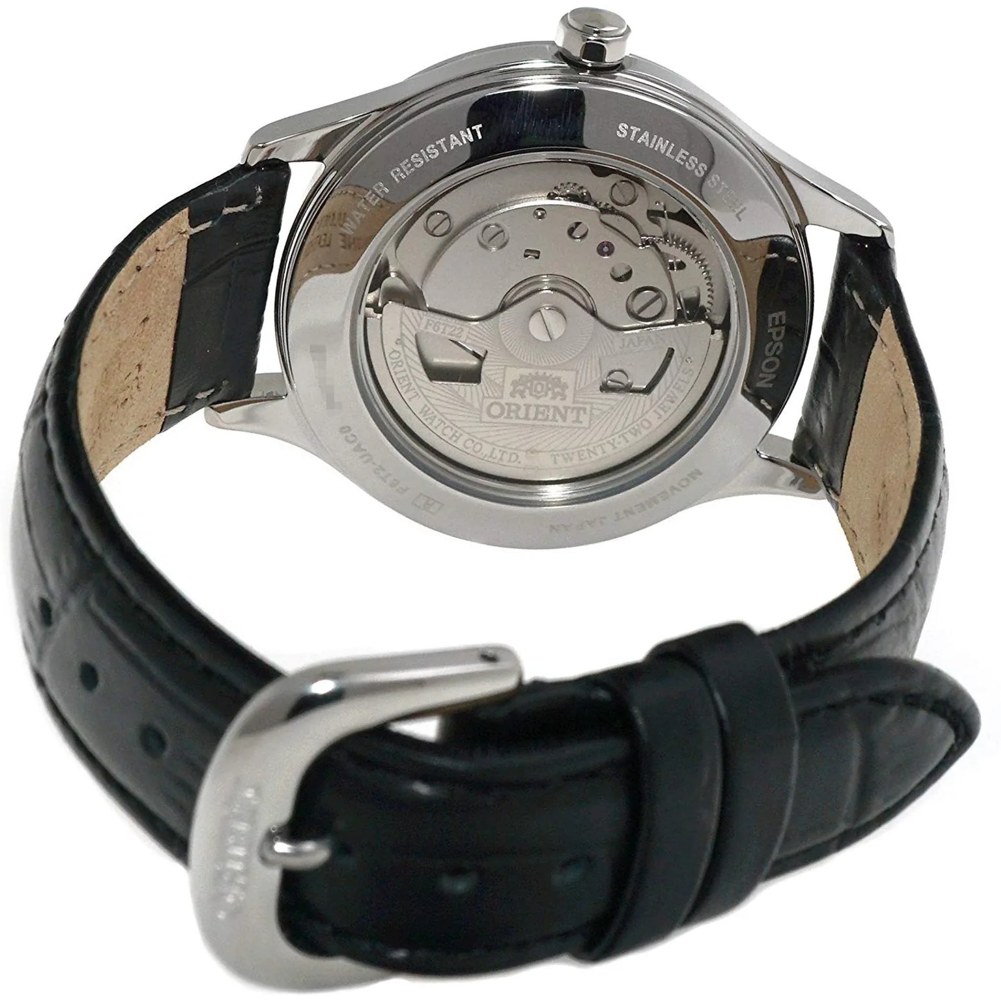Montre Orient Contemporary RA-AG0019B30B Blue Moon II Cœur ouvert Noir Automatique