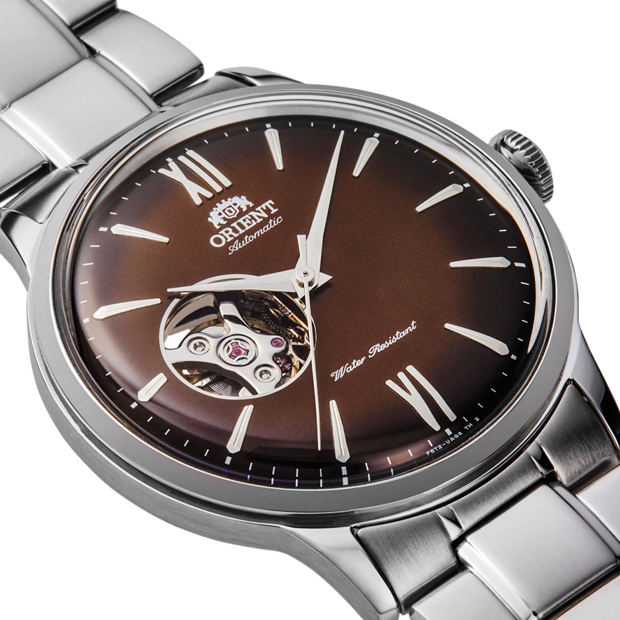 Montre Orient Bambino RA-AG0027Y30B Cœur ouvert Rouge Automatique