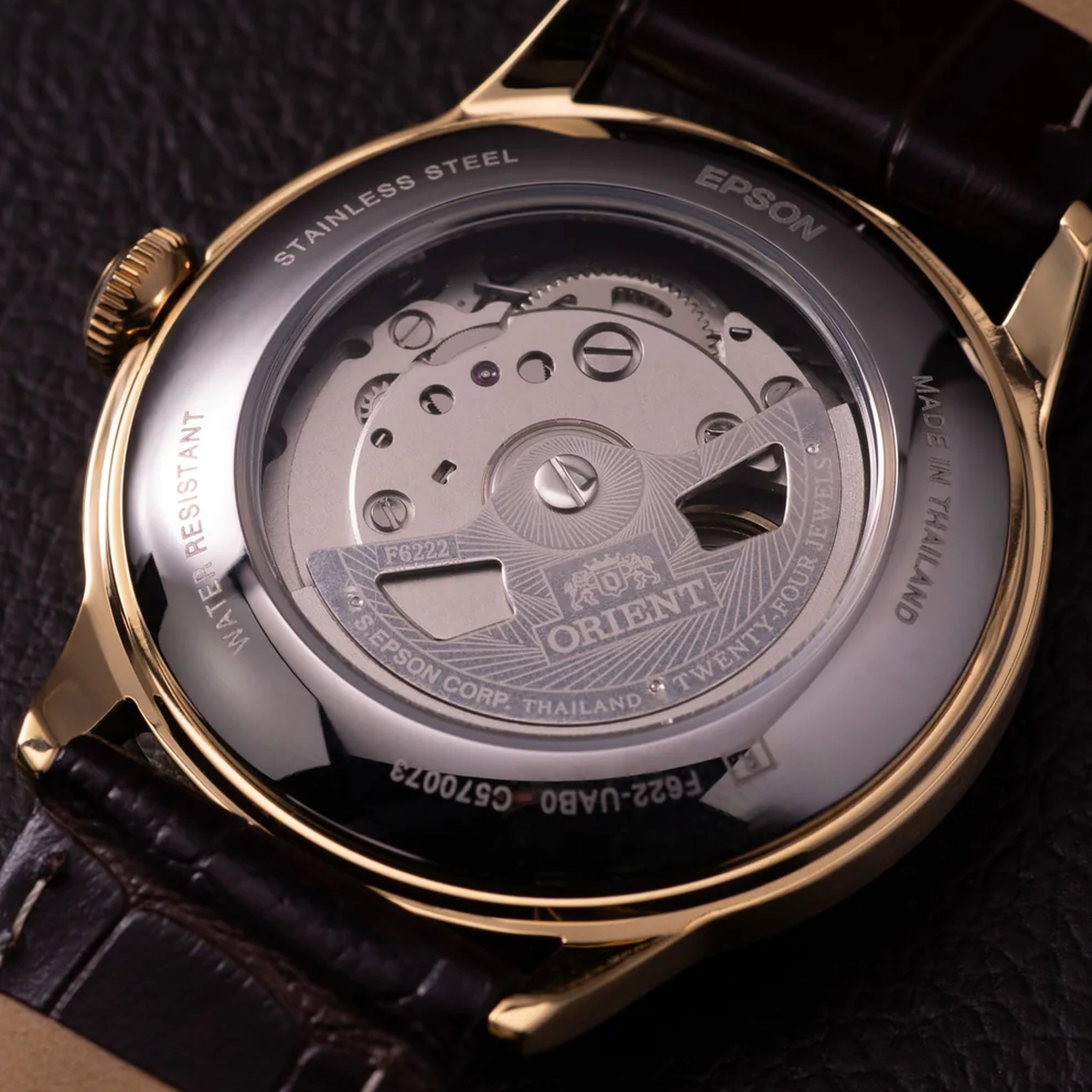 Montre Orient Bambino RA-AP0106S30B Petite seconde Blanc Automatique