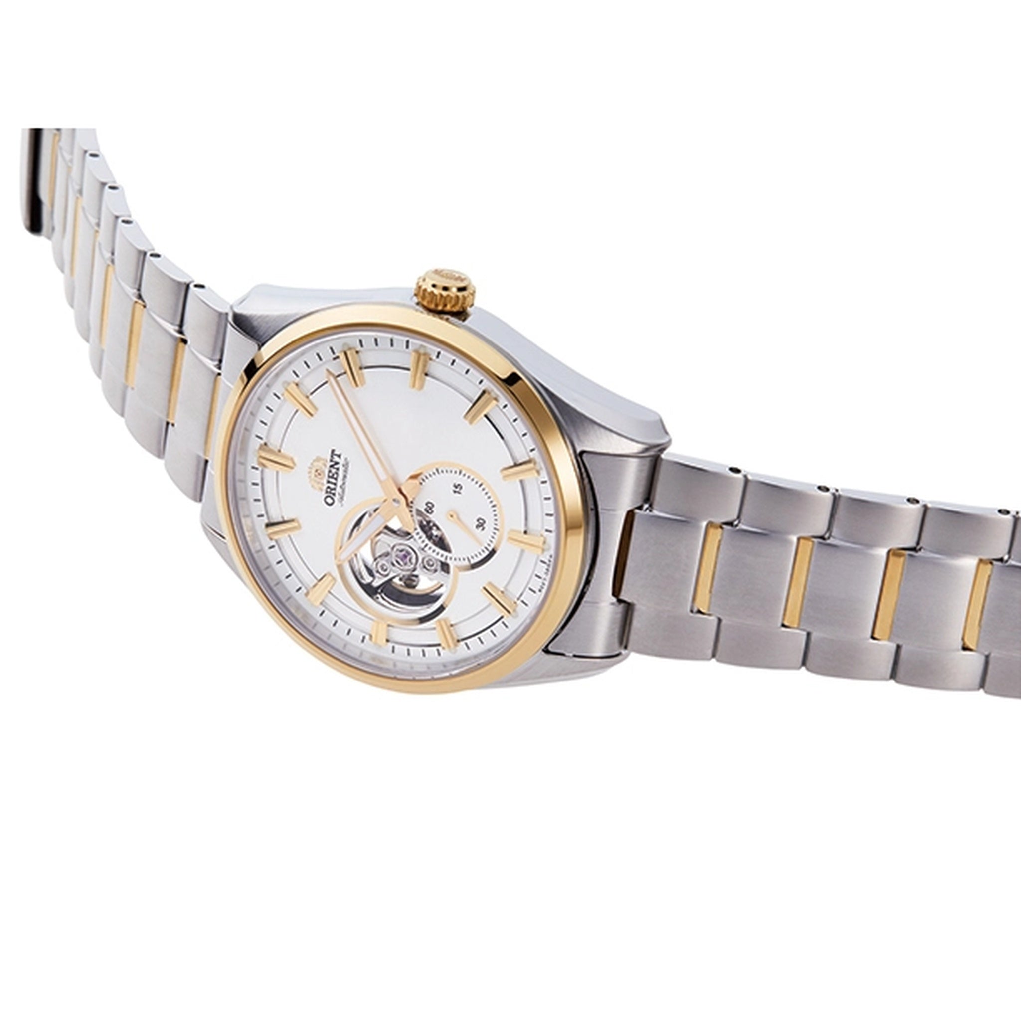 Montre Orient Contemporary RA-AR0001S30B Cœur ouvert Blanc Automatique