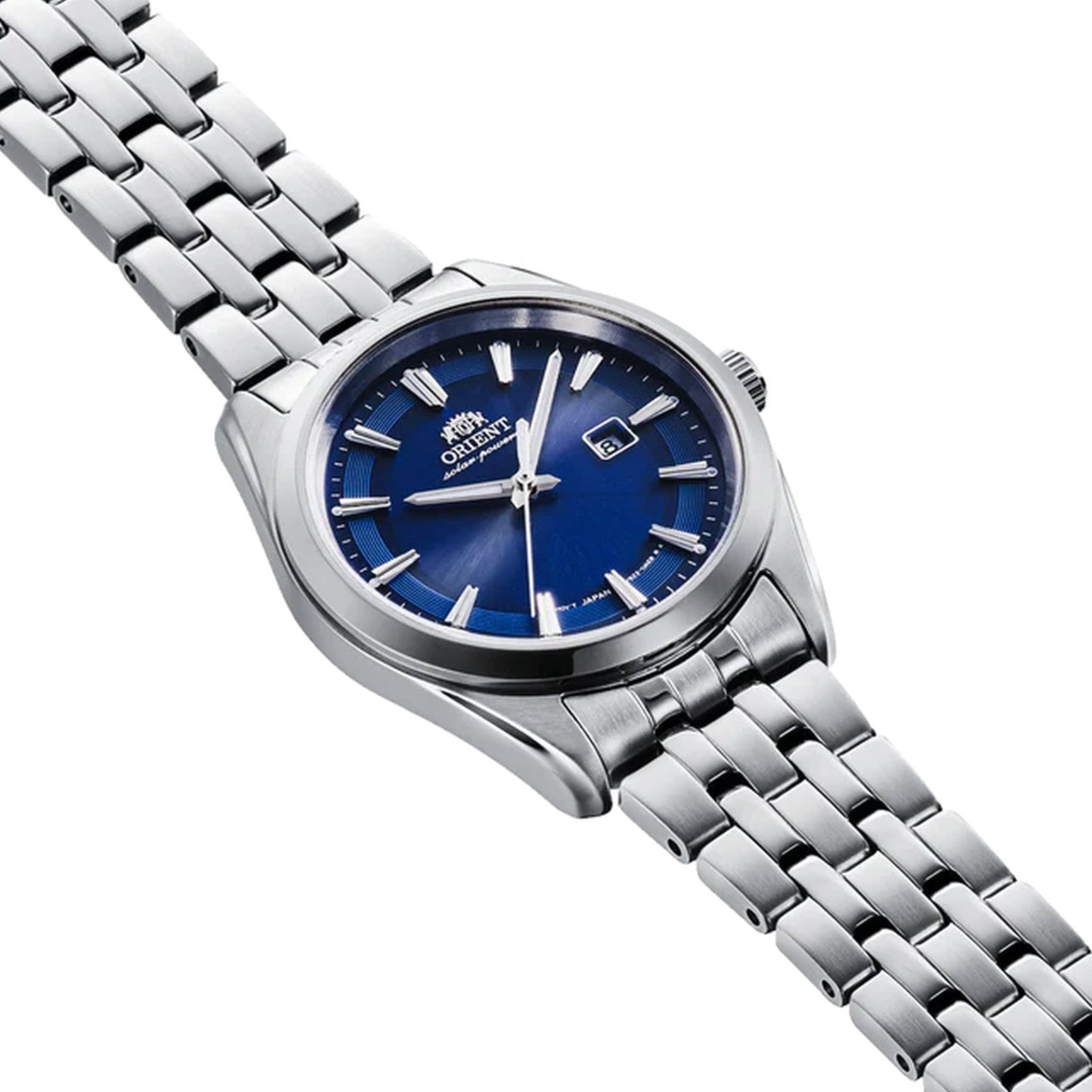 Montre Orient Stretto RA-WG0602L10B Bleu Solaire