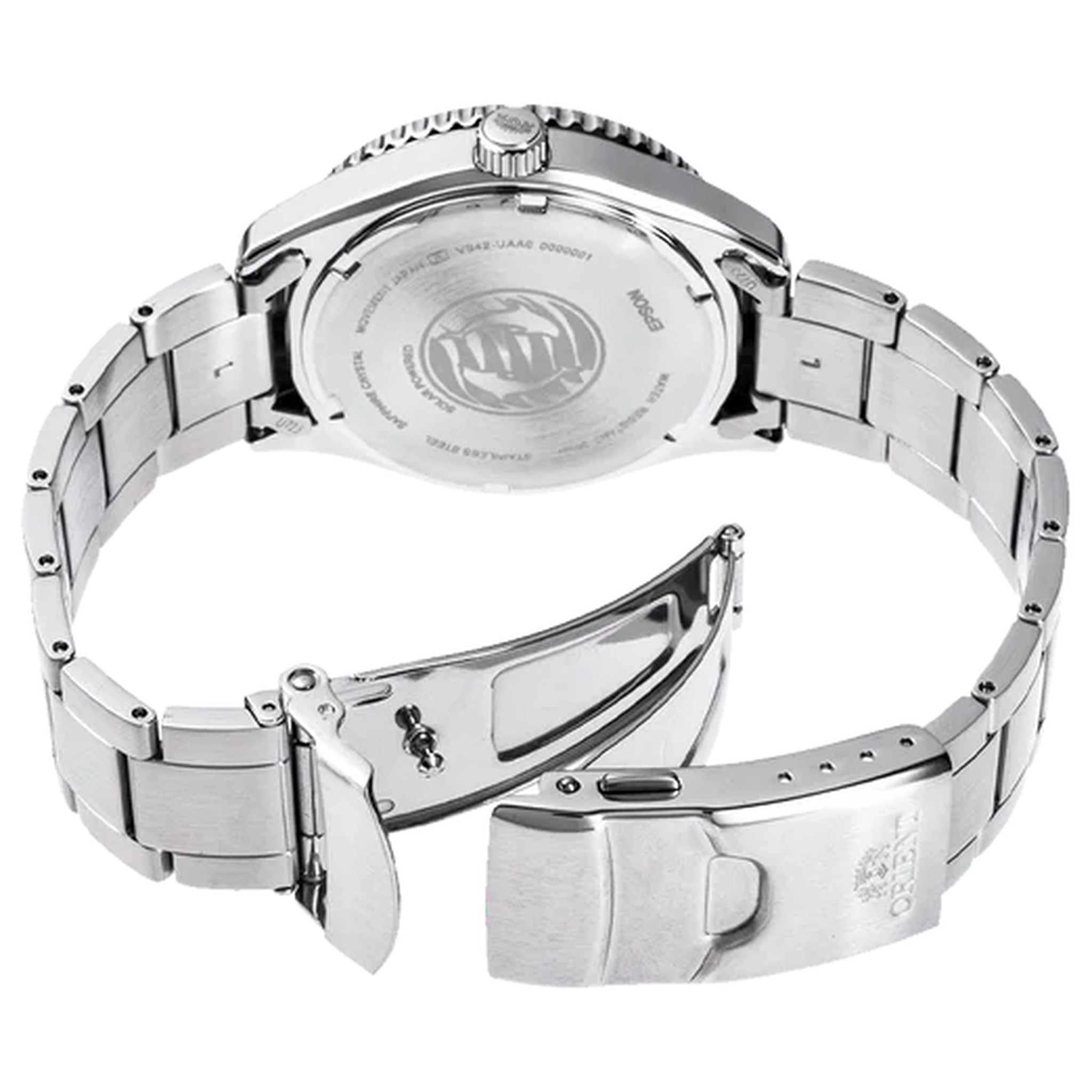 Montre Orient Mako RA-WJ0001E10B Vert Solaire
