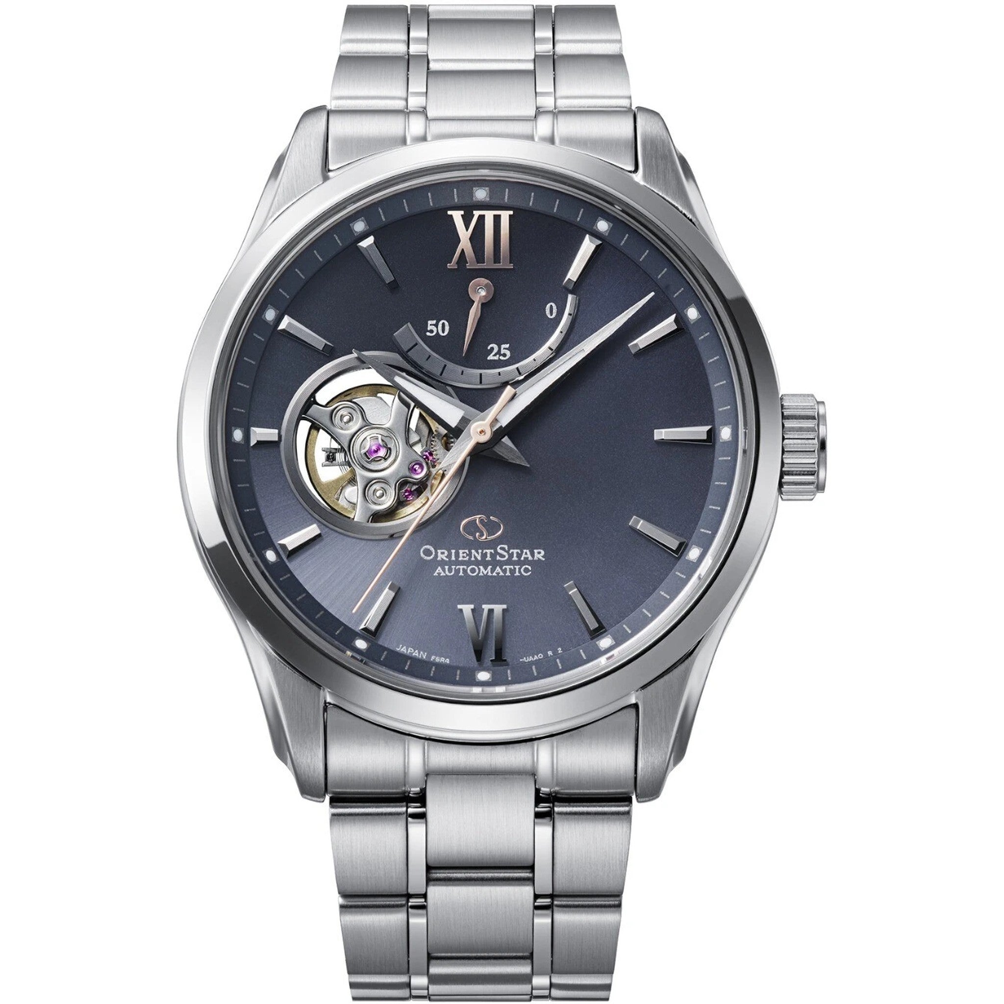 Montre Orient Star Contemporary RE-AT0021L00B Cœur ouvert Édition Limitée Keshiki Gris Automatique