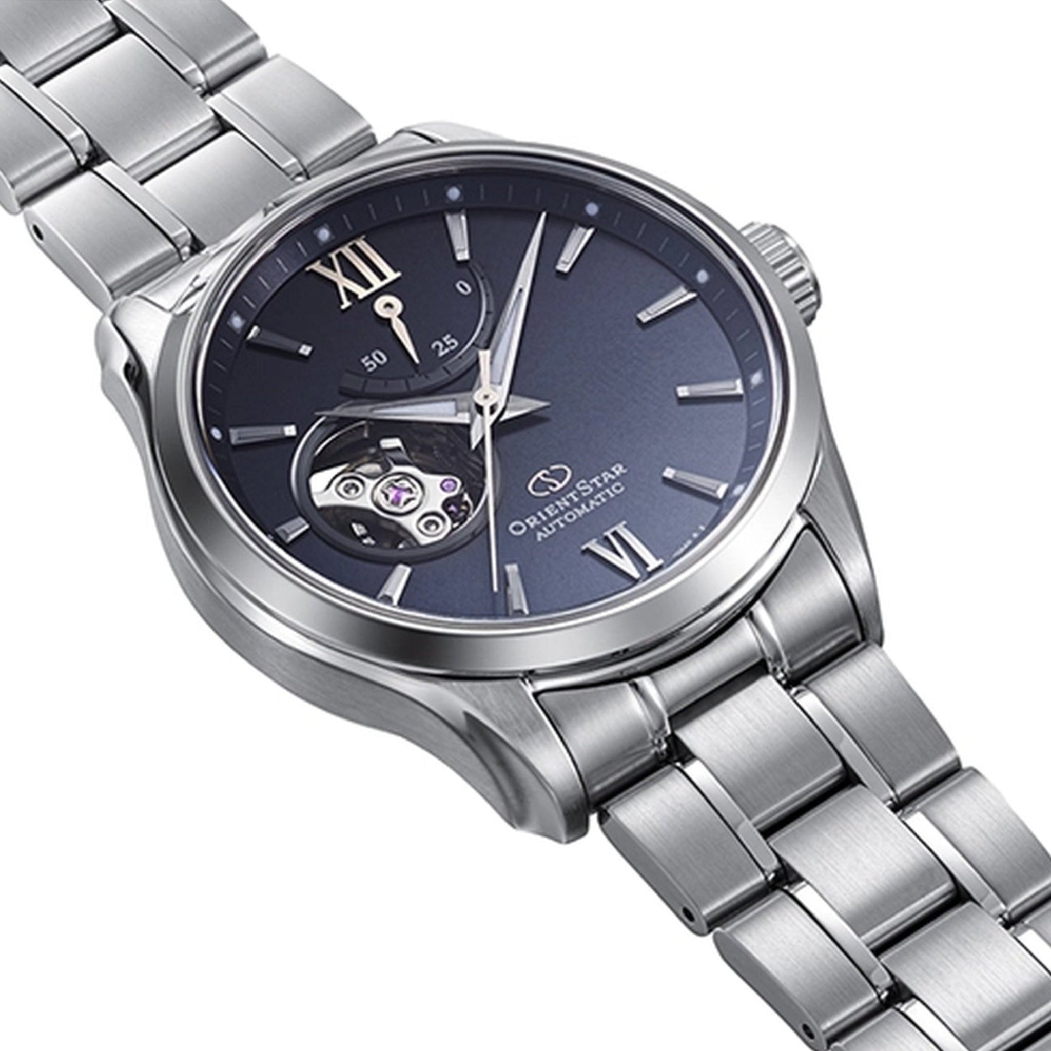 Montre Orient Star Contemporary RE-AT0021L00B Cœur ouvert Édition Limitée Keshiki Gris Automatique