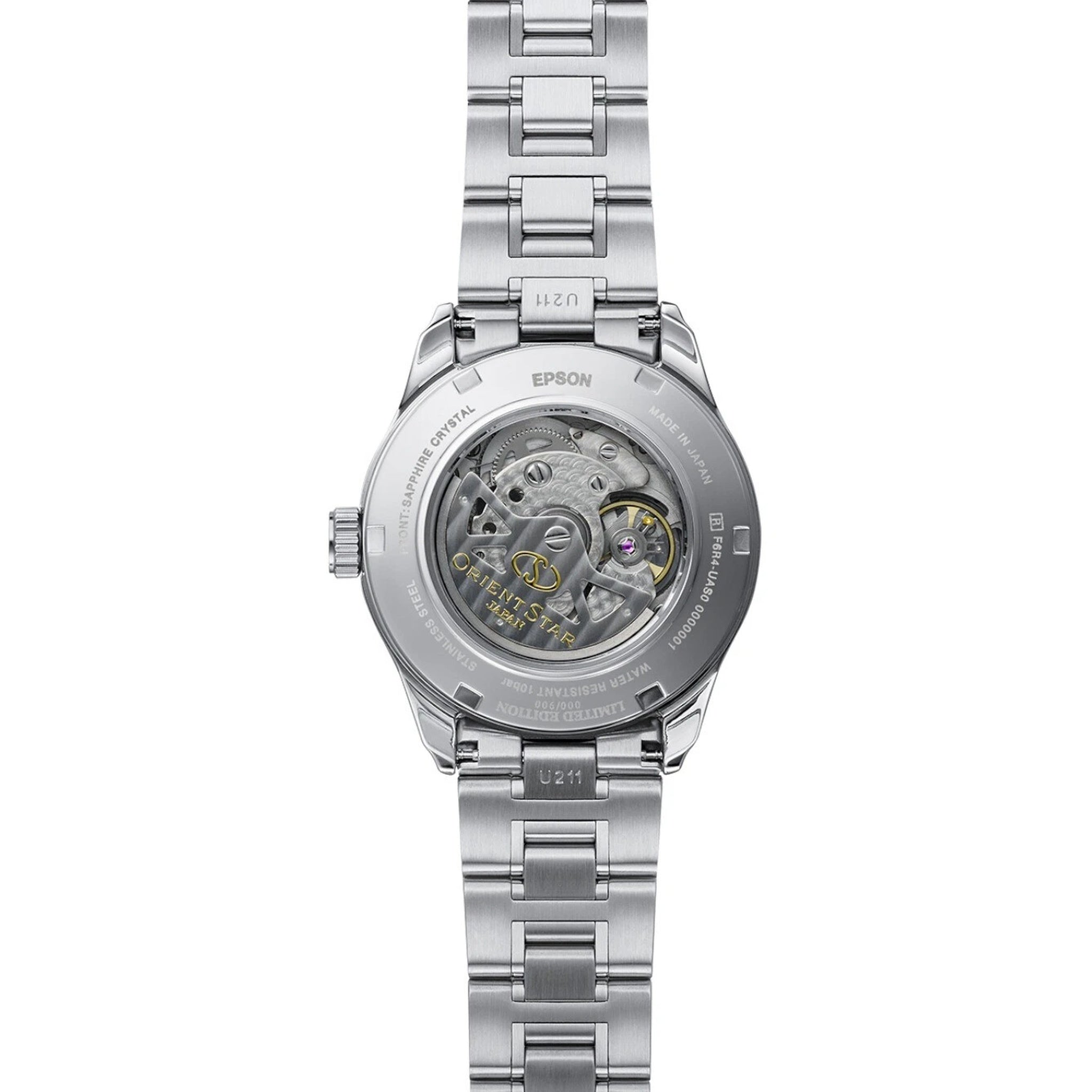 Montre Orient Star Contemporary RE-AT0021L00B Cœur ouvert Édition Limitée Keshiki Gris Automatique