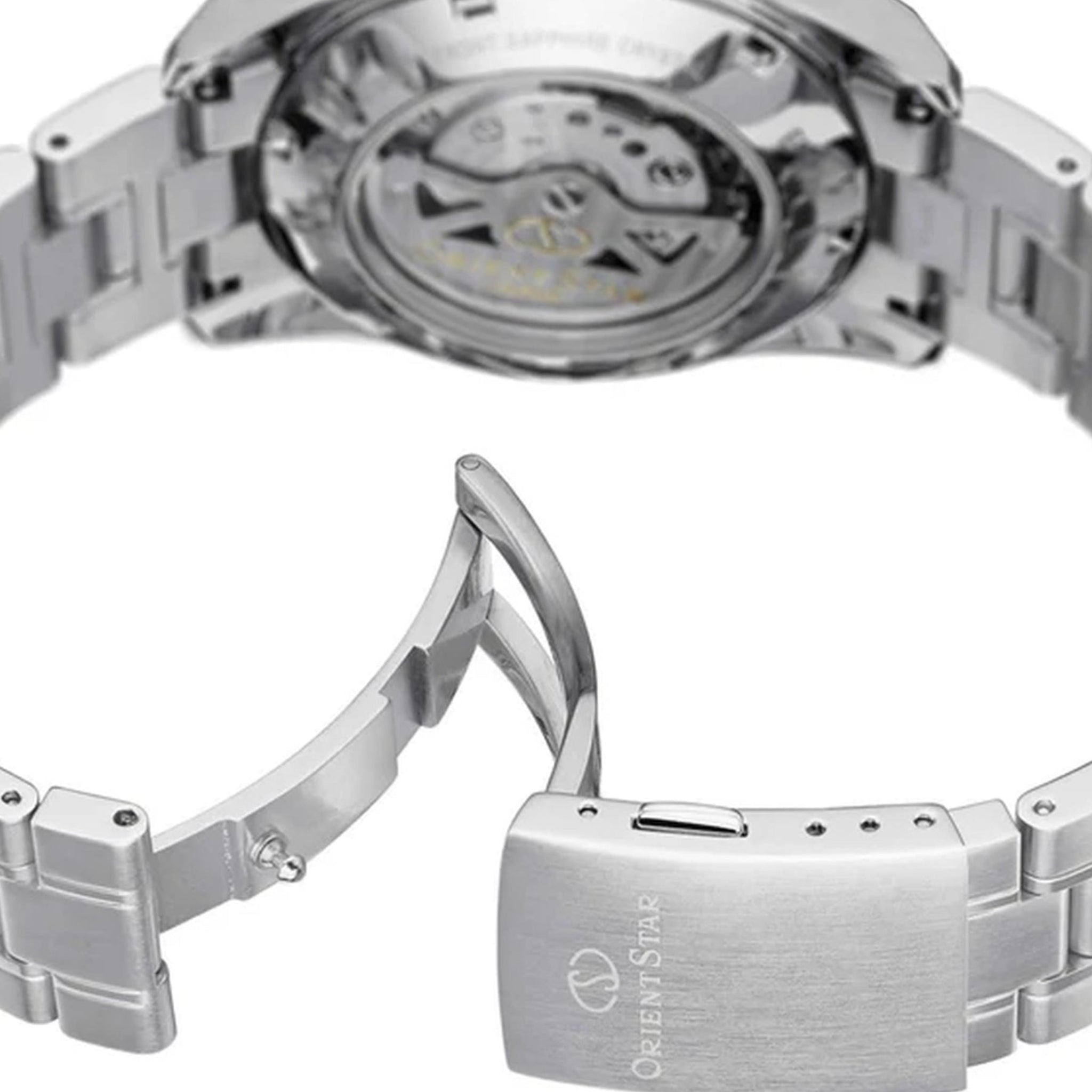Montre Orient Star Contemporary RE-AU0006S00B Réserve de marche Blanc Automatique