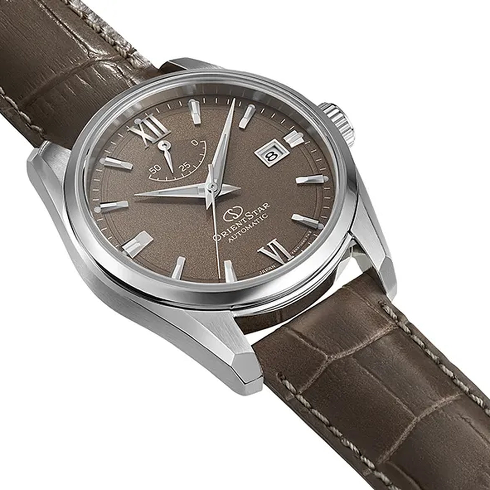 Montre Orient Star Contemporary RE-AU0113Y00B Réserve de marche Marron Automatique