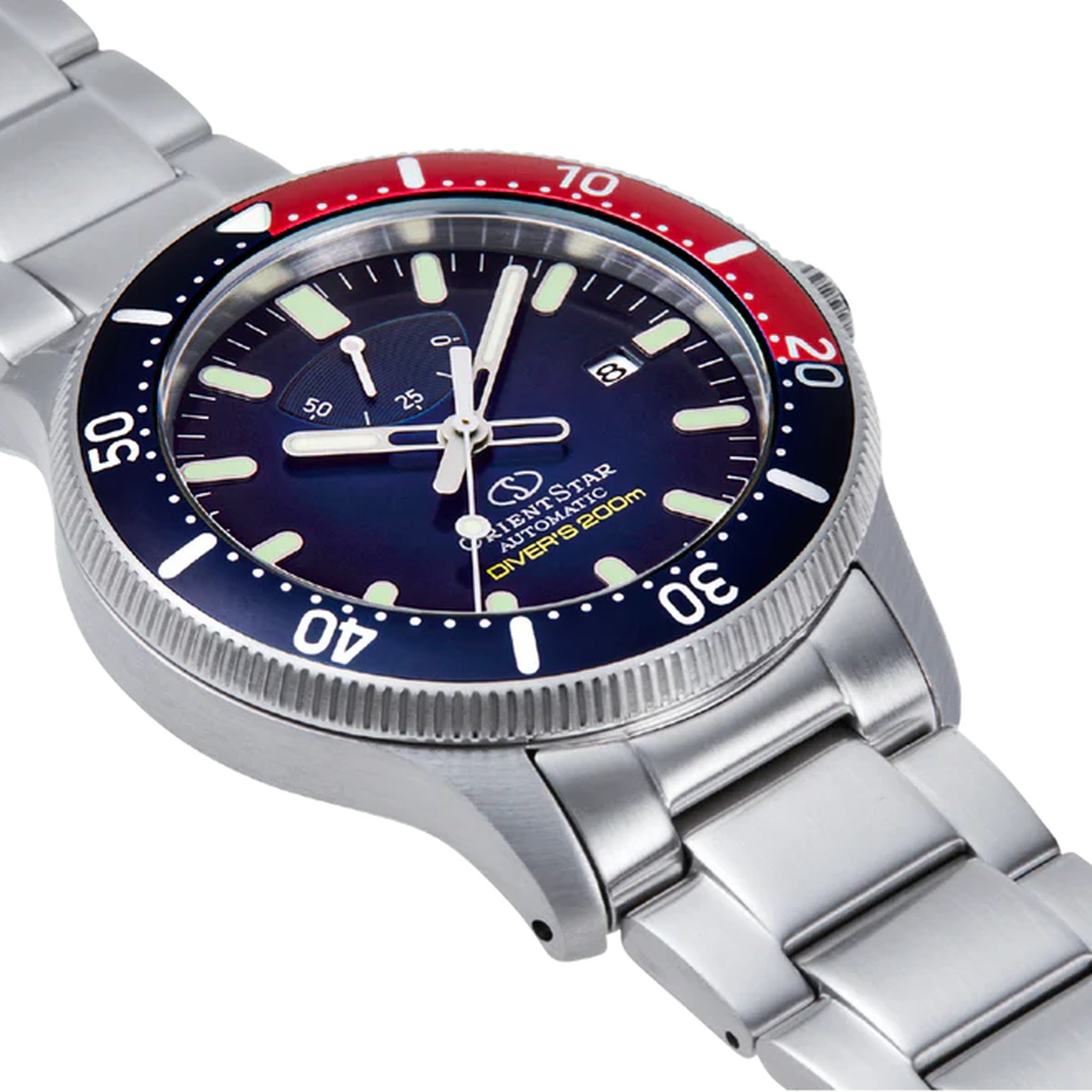 Montre Orient Star Sport Diver RE-AU0306L00B Réserve de marche Bleu Automatique