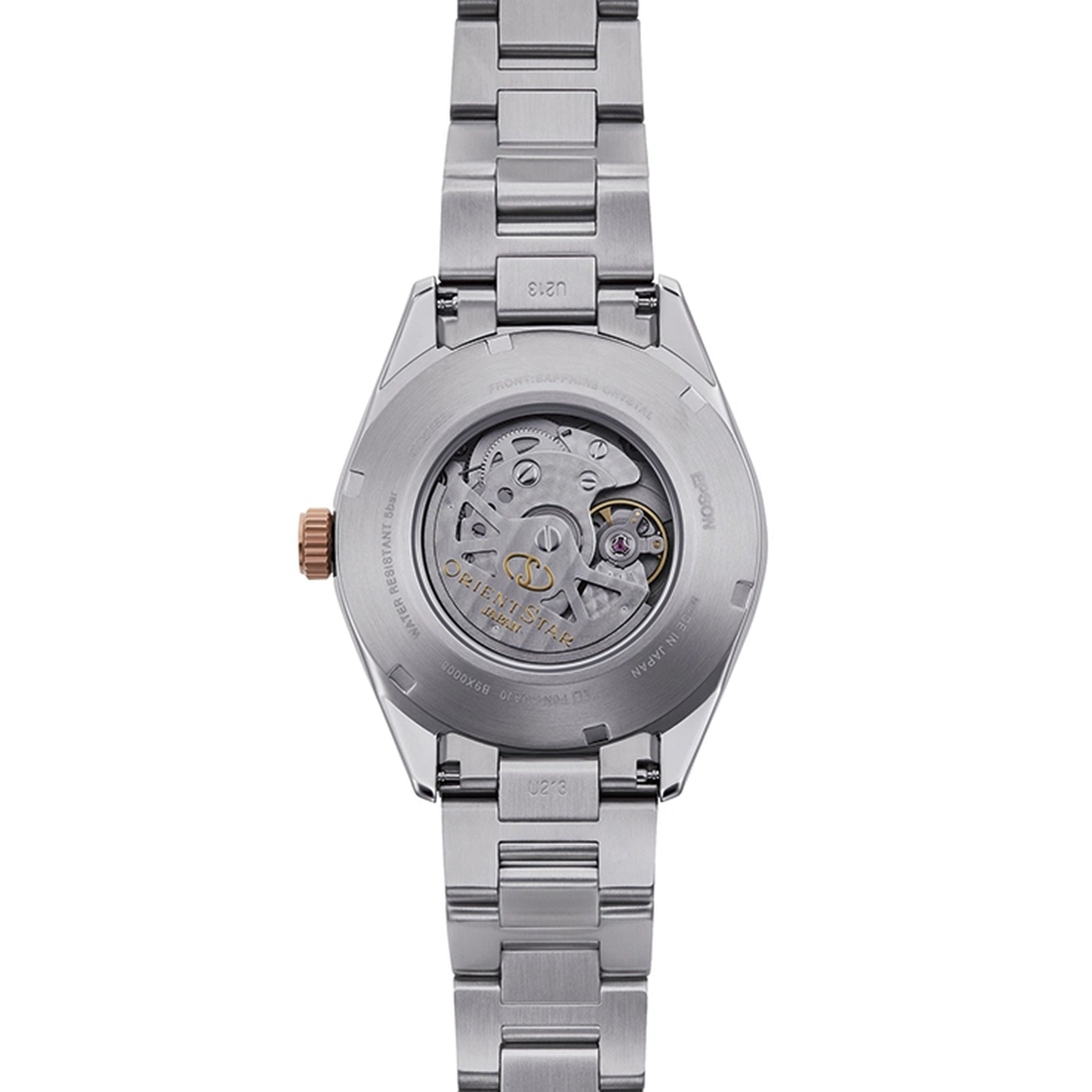 Montre Orient Star Contemporary RE-AU0401S00B Réserve de marche Blanc Automatique