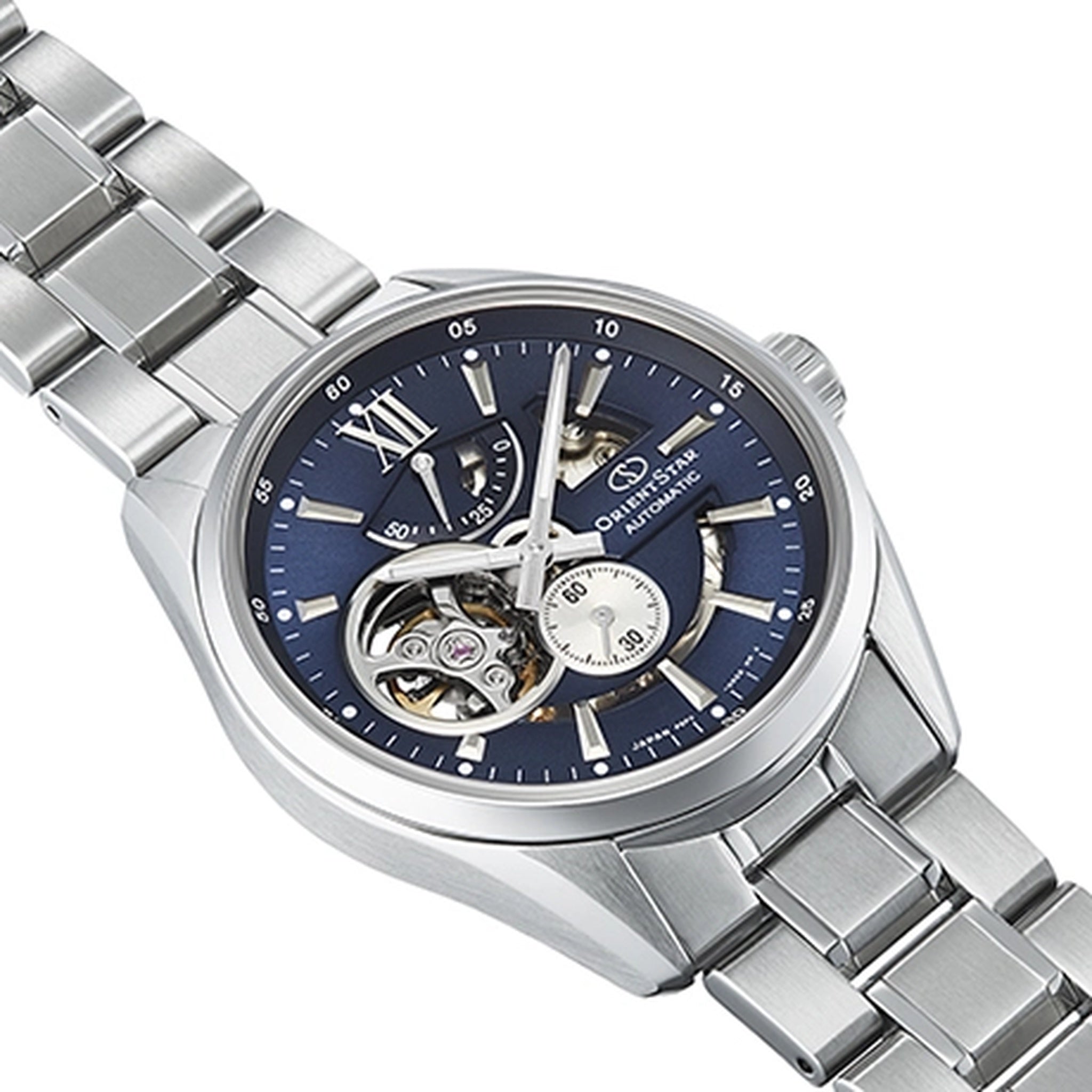 Montre Orient Star Contemporary RE-AV0003L00B Cœur ouvert Bleu Automatique