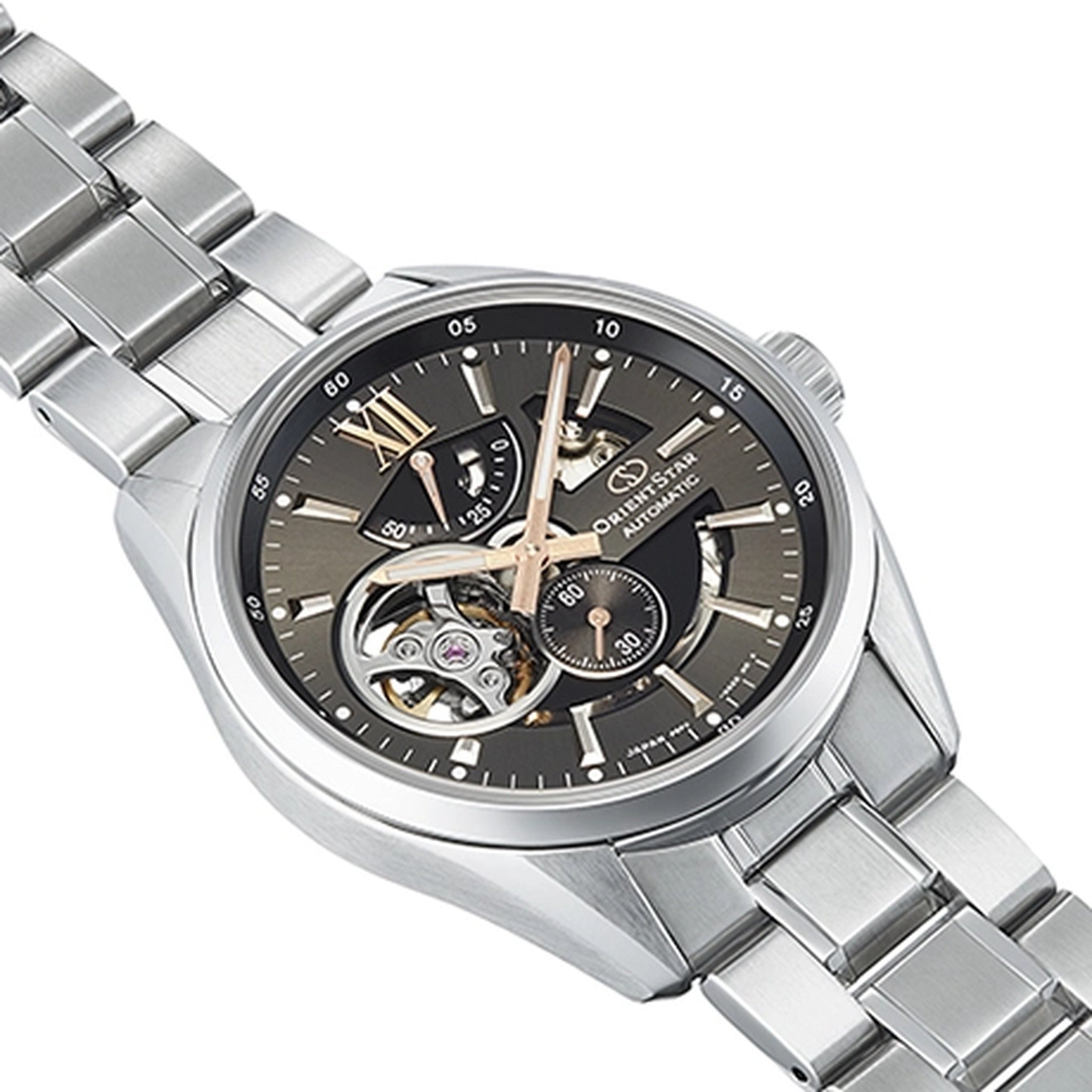Montre Orient Star Contemporary RE-AV0004N00B Cœur ouvert Gris Automatique