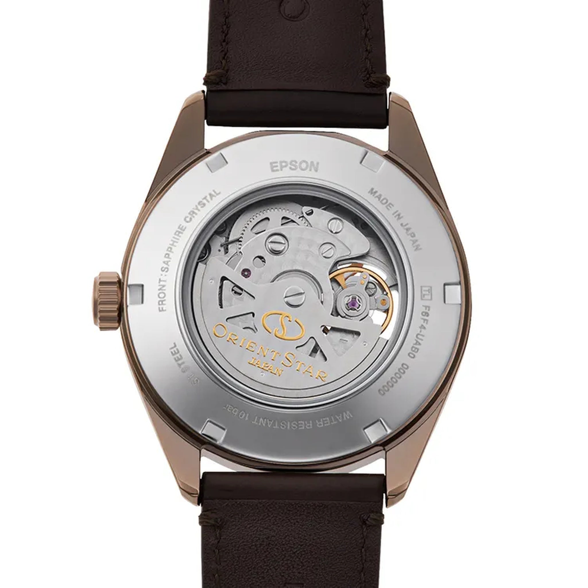 Montre Orient Star Contemporary RE-AV0115B00B Cœur ouvert Noir Automatique