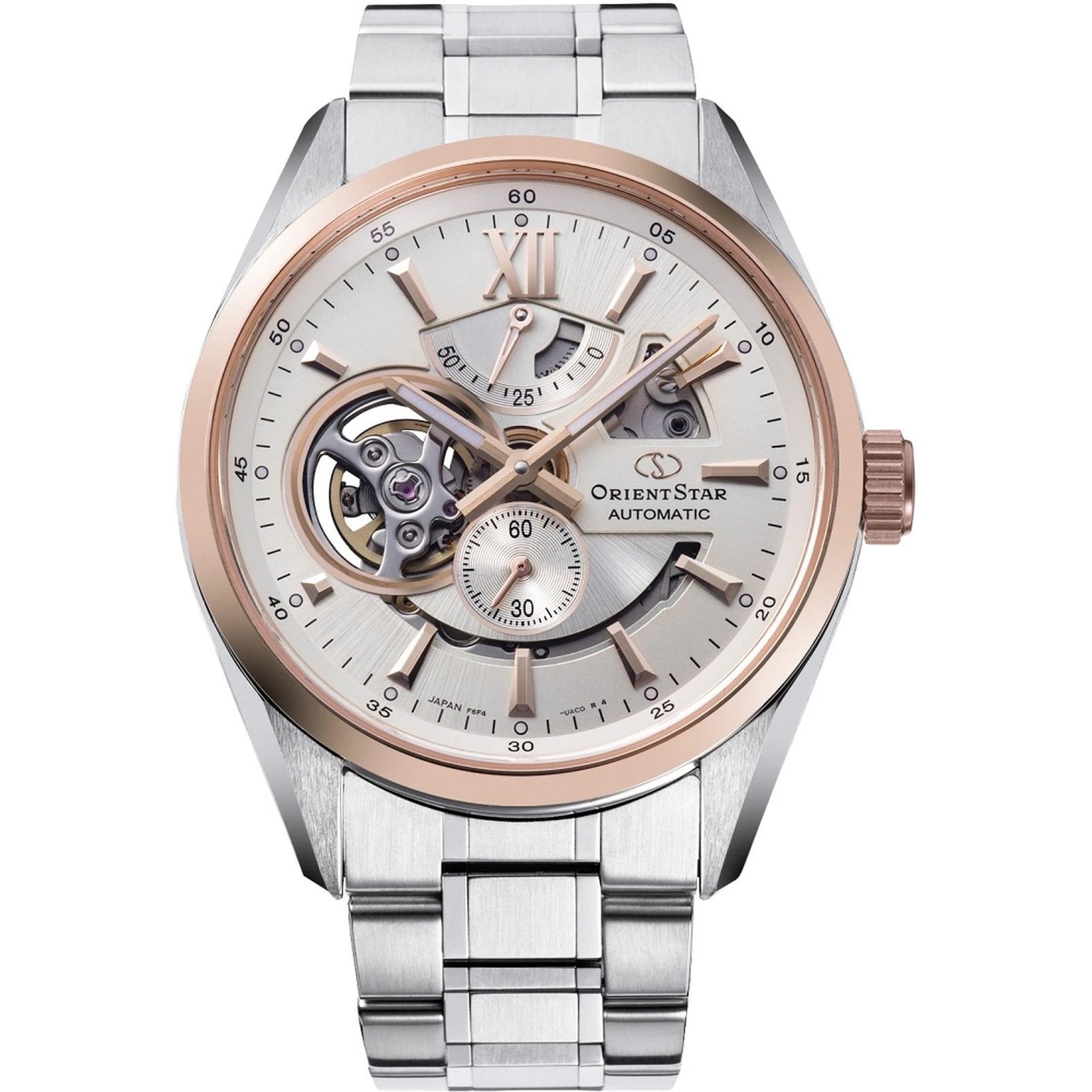 Montre Orient Star Contemporary RE-AV0123G00B Cœur ouvert Argenté Automatique