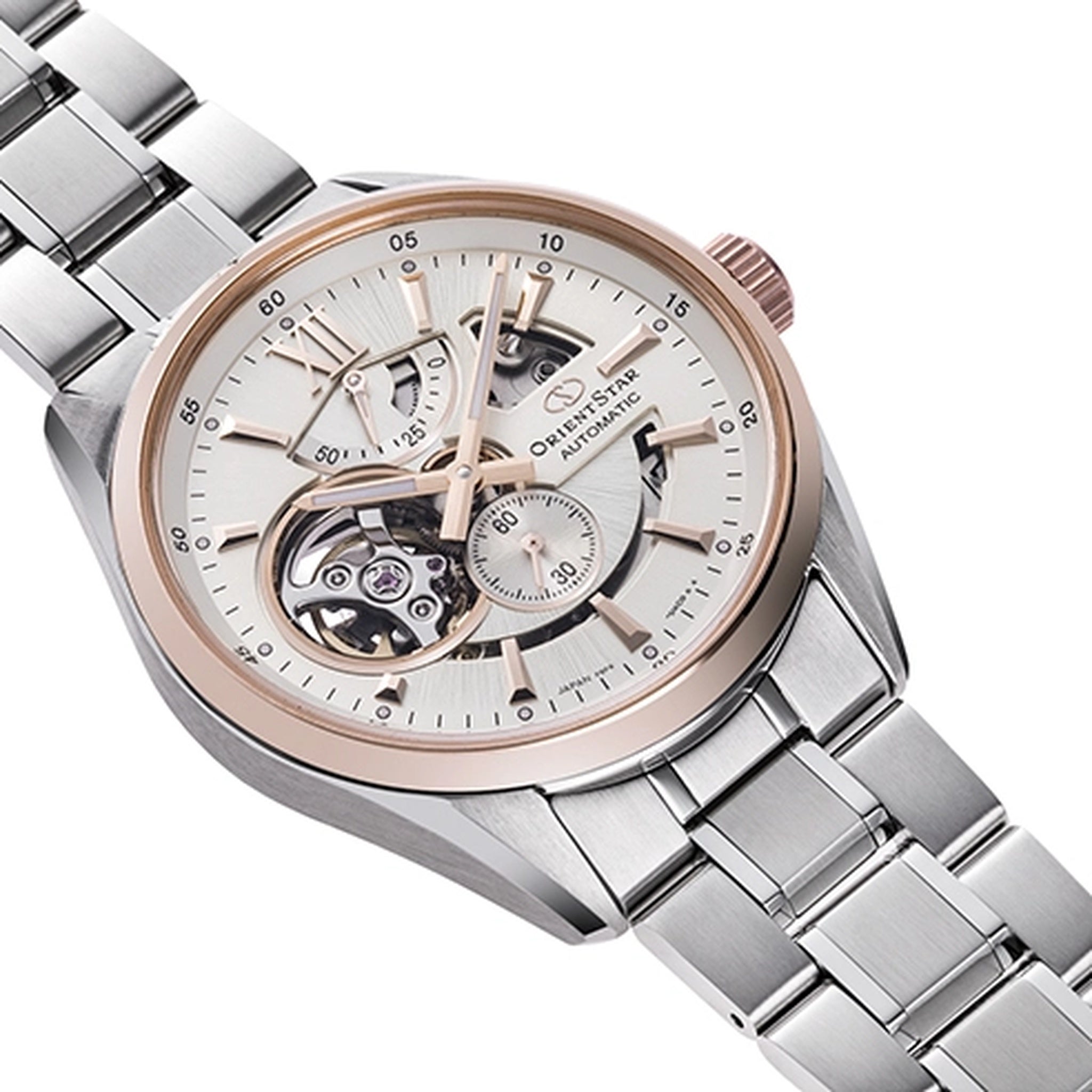 Montre Orient Star Contemporary RE-AV0123G00B Cœur ouvert Argenté Automatique