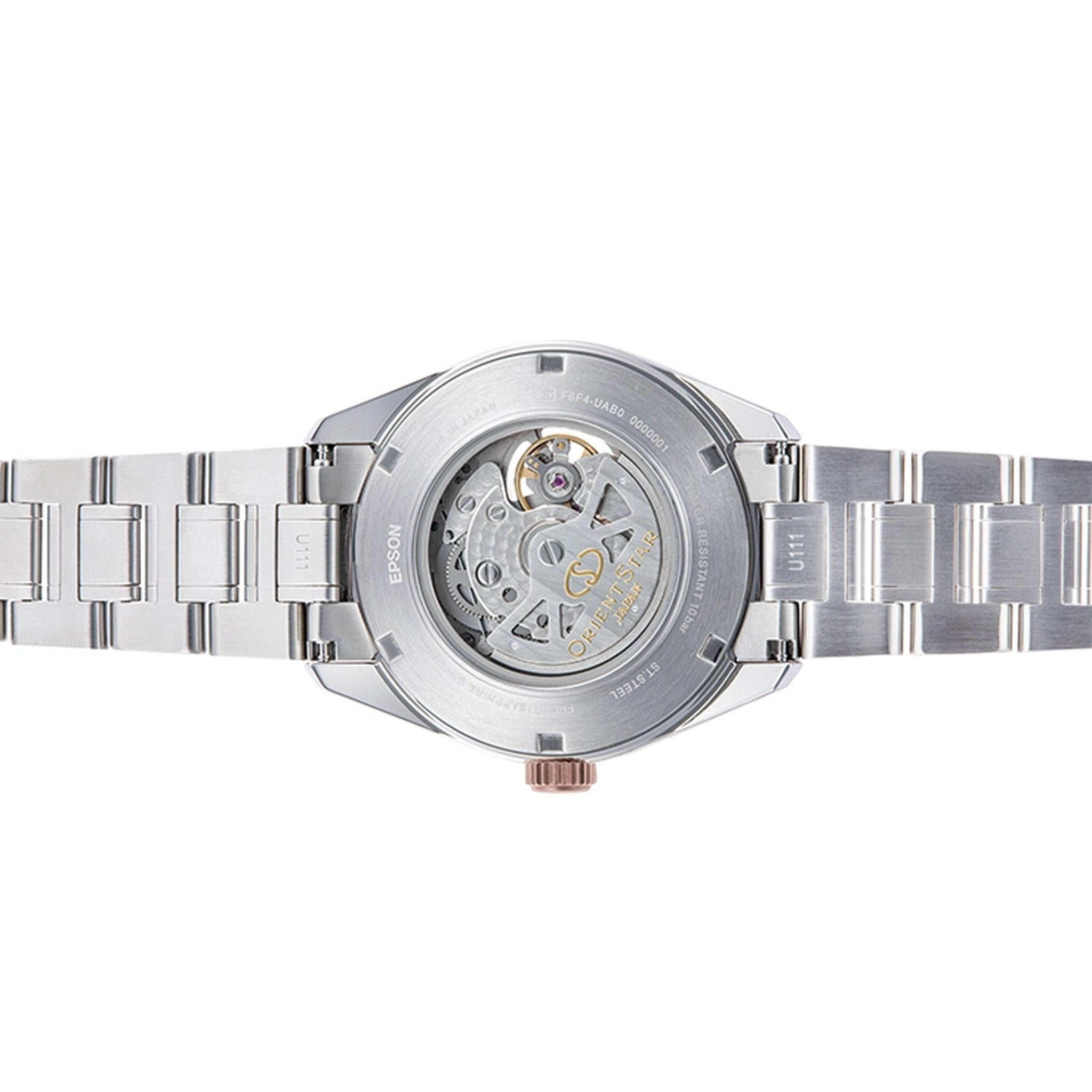 Montre Orient Star Contemporary RE-AV0123G00B Cœur ouvert Argenté Automatique