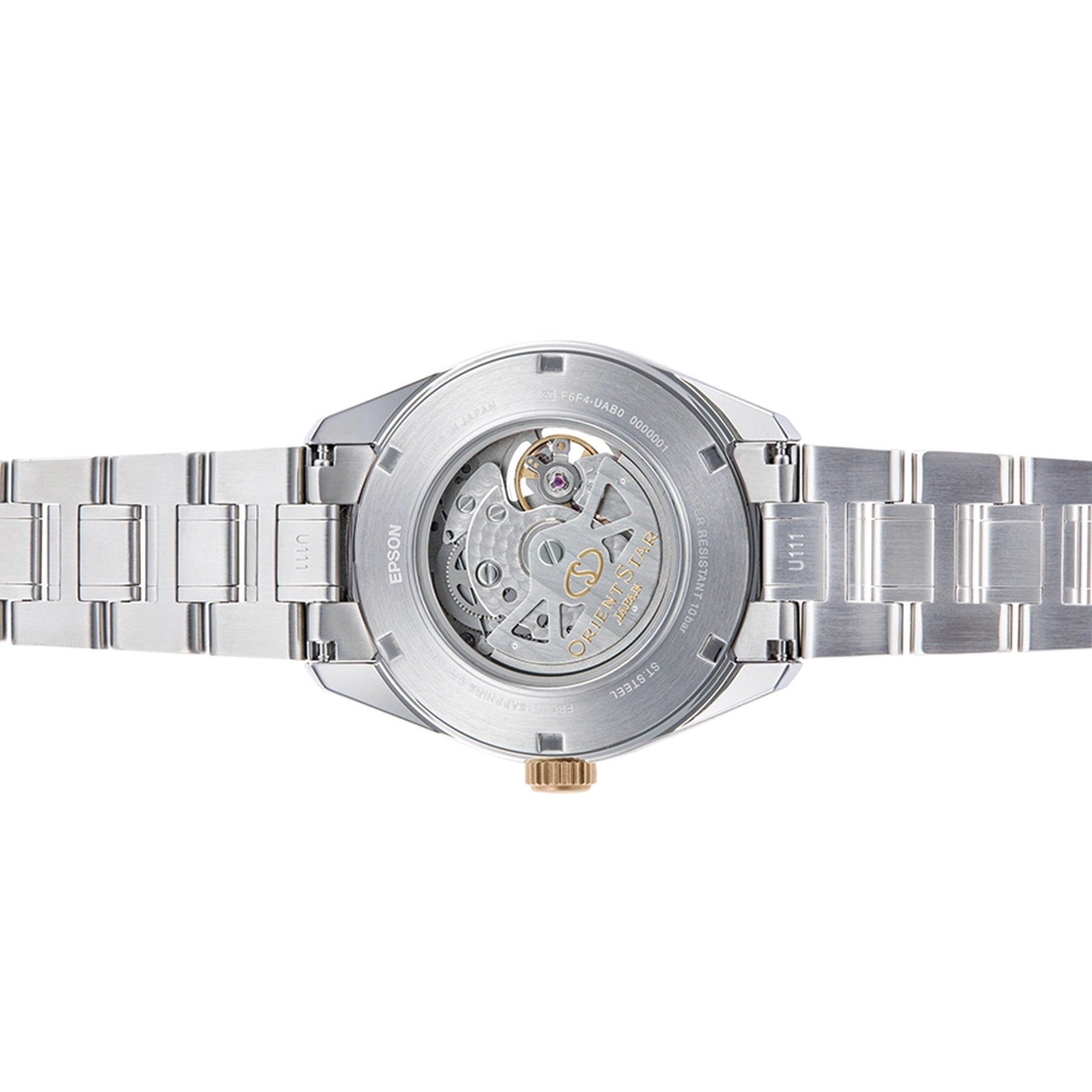 Montre Orient Star Contemporary RE-AV0124G00B Cœur ouvert Argenté Automatique