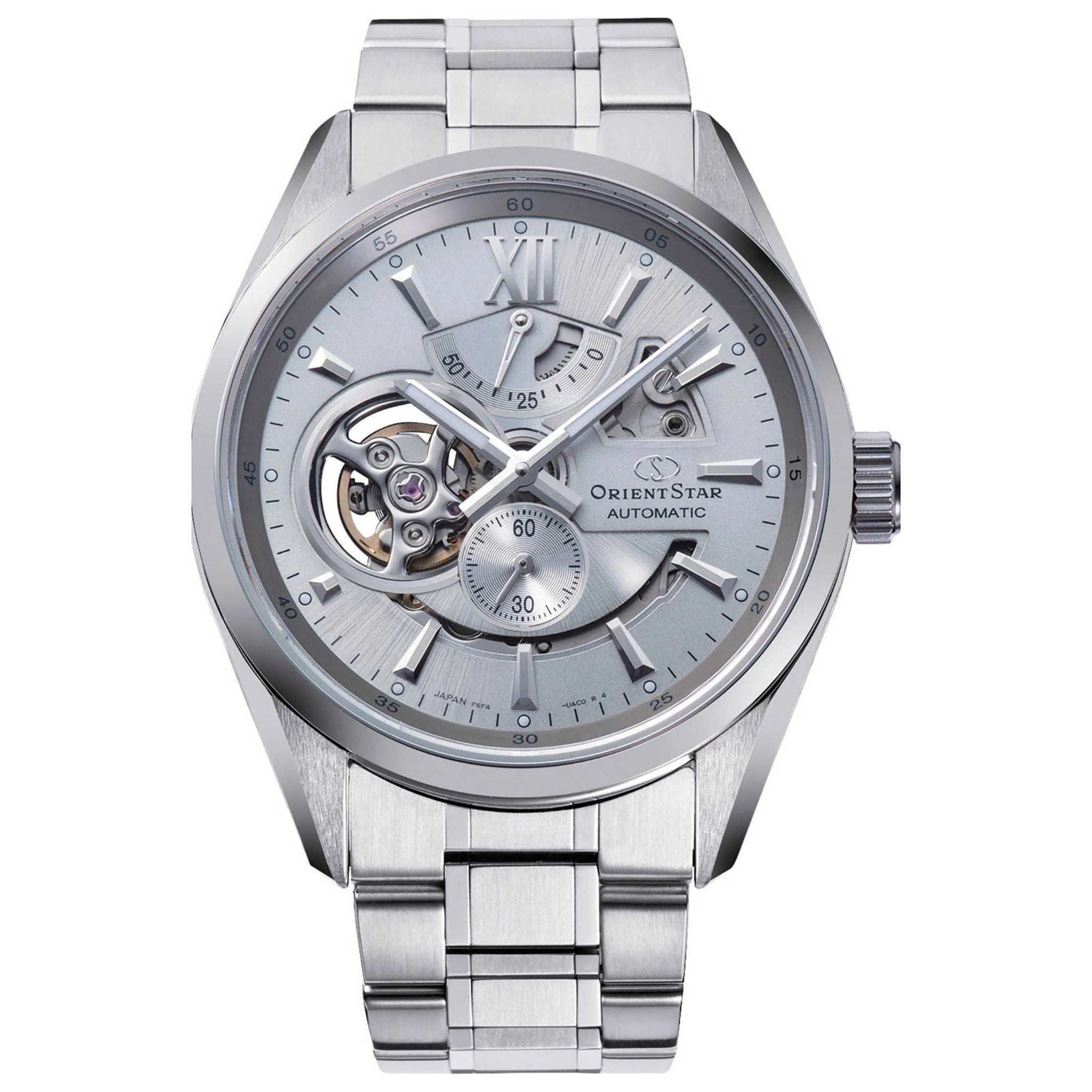 Montre Orient Star Contemporary RE-AV0125S00B Cœur ouvert Argenté Automatique