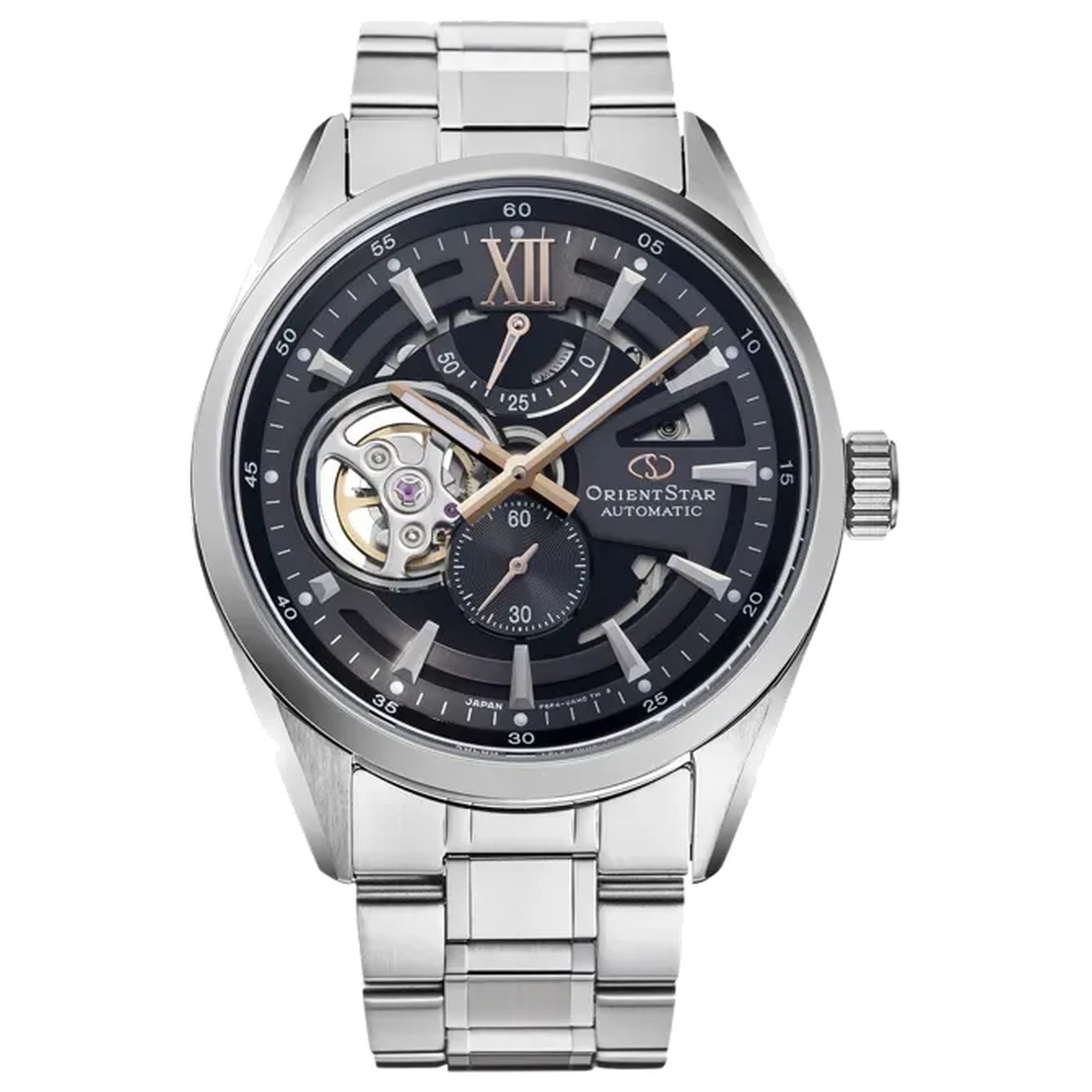 Montre Orient Star Contemporary RE-AV0136N00B Cœur Ouvert Noir Automatique