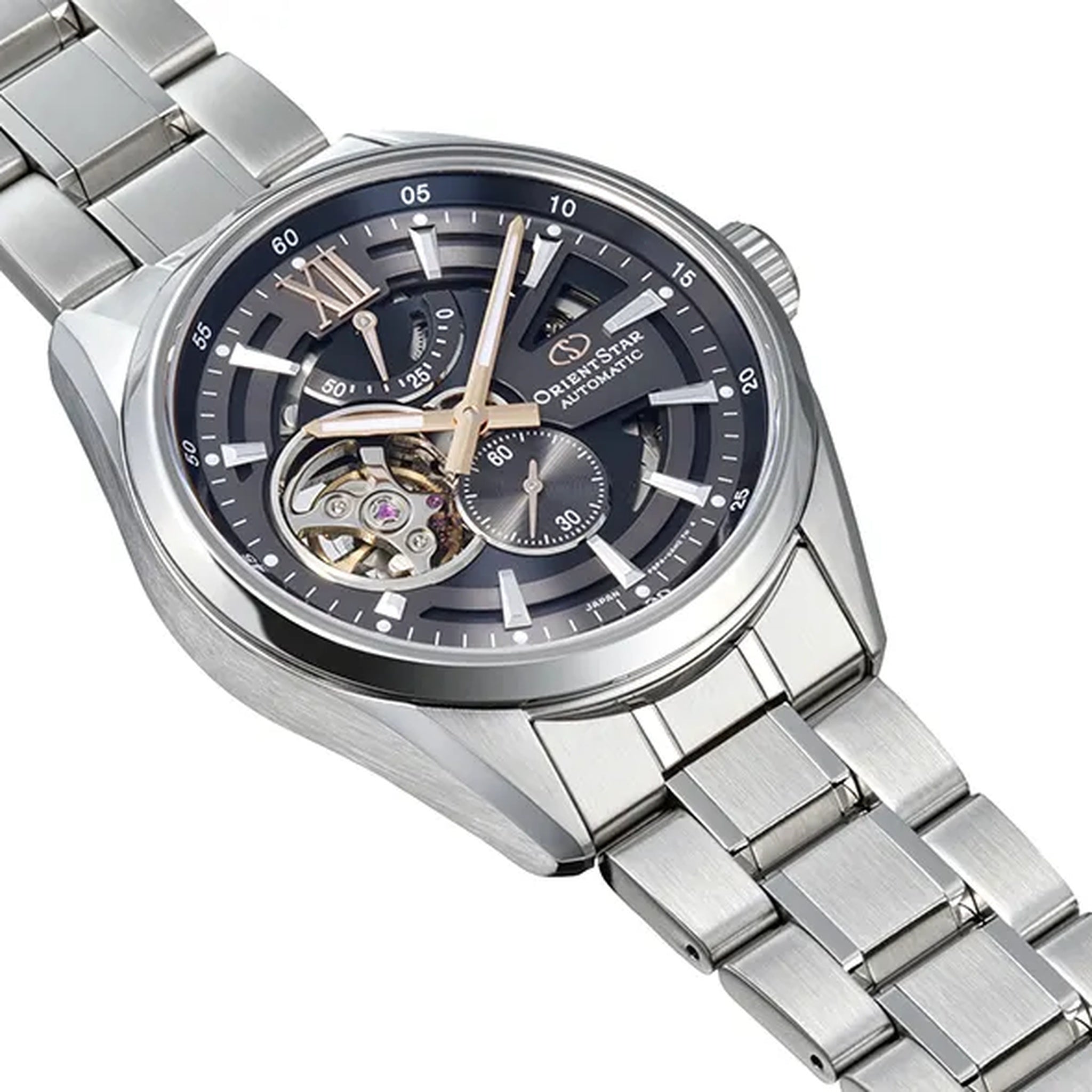 Montre Orient Star Contemporary RE-AV0136N00B Cœur Ouvert Noir Automatique