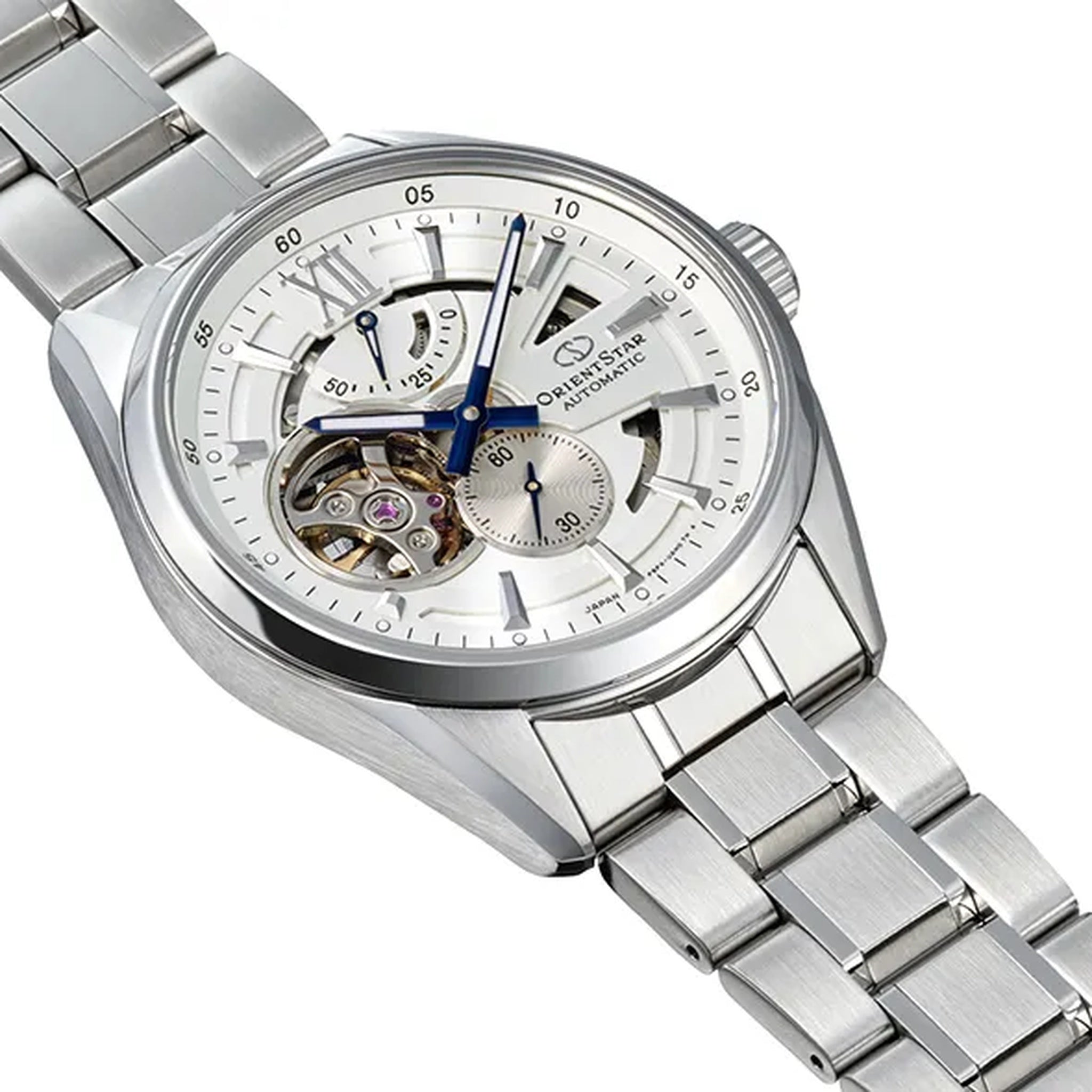 Montre Orient Star Contemporary RE-AV0137S00B Cœur Ouvert Argenté Automatique