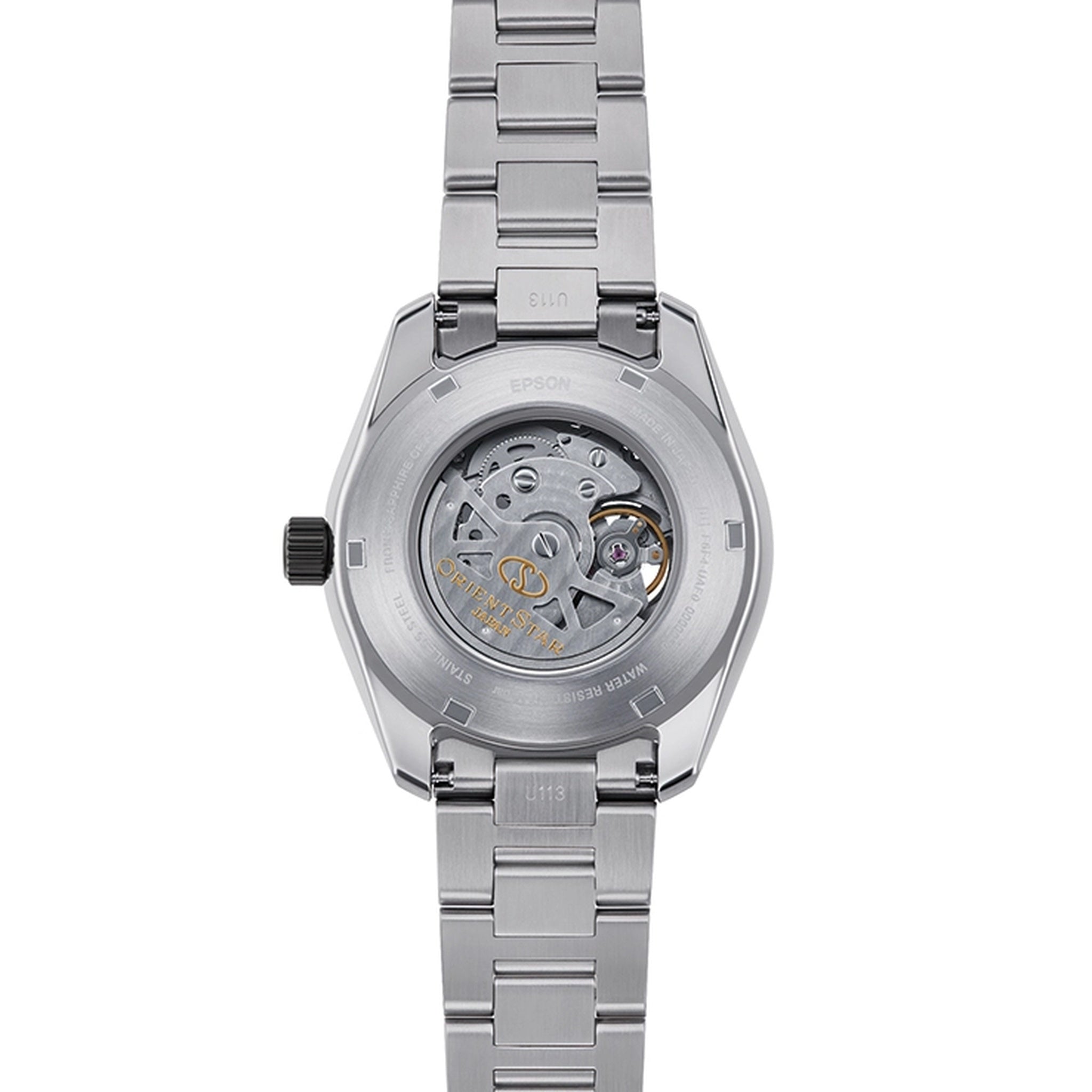 Montre Orient Star Contemporary RE-AV0A01B00B Cœur Ouvert Noir Automatique