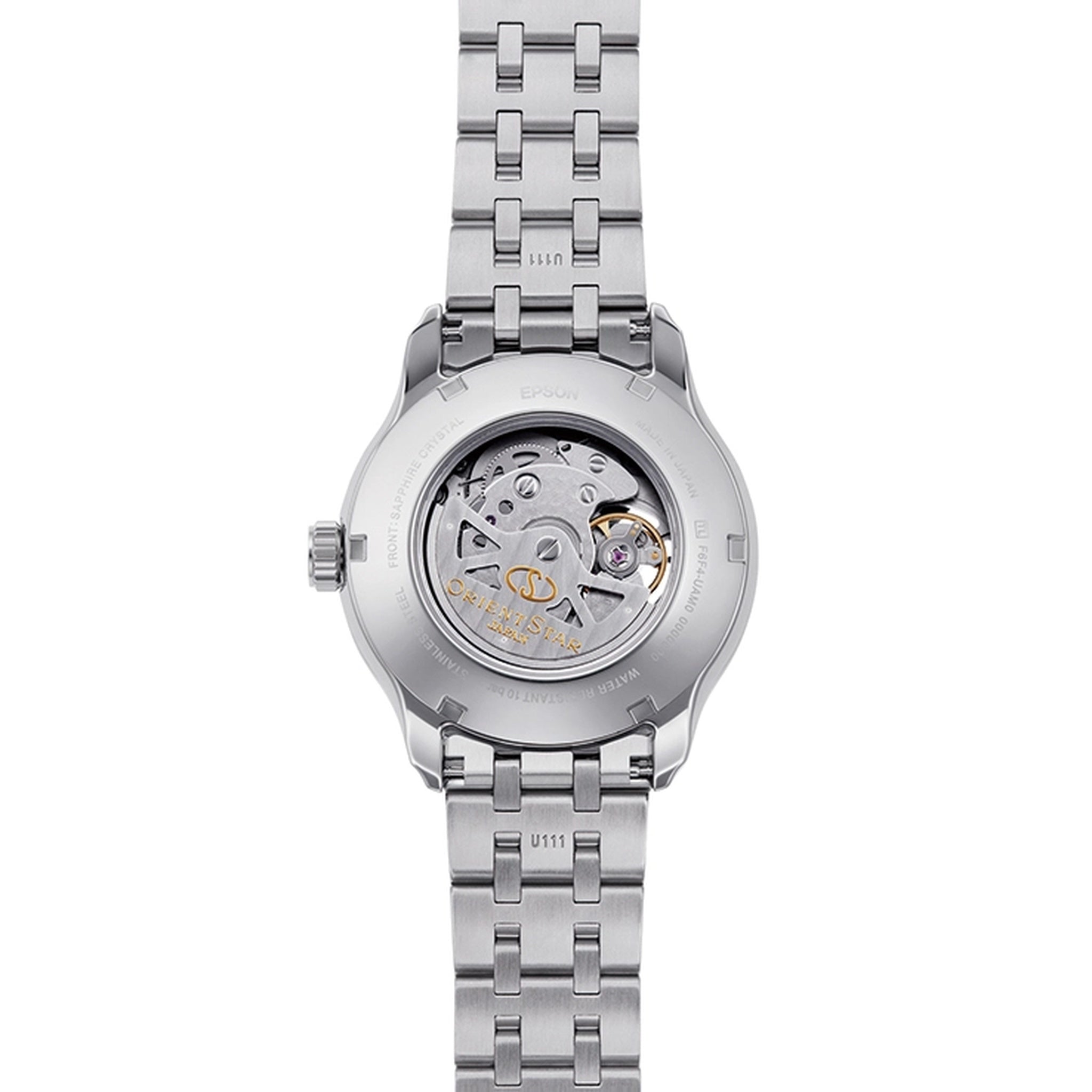 Montre Orient Star Contemporary RE-AV0B03B00B Cœur Ouvert Bleu Automatique