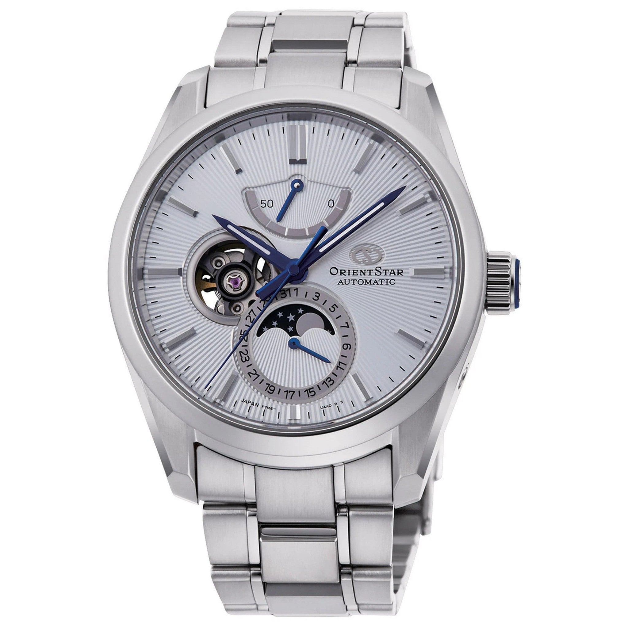 Montre Orient Star Contemporary RE-AY0002S00B Cœur Ouvert Argenté Automatique