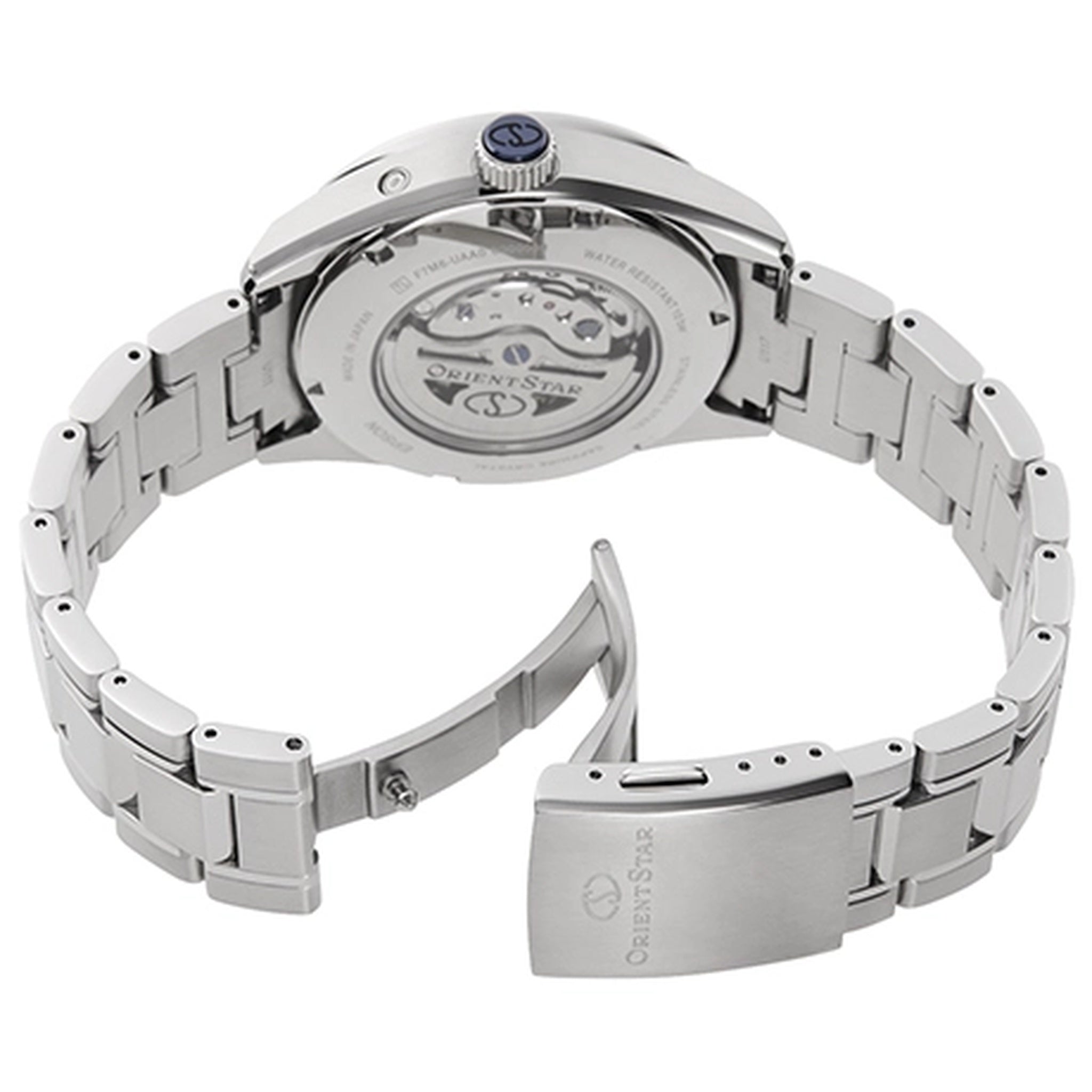 Montre Orient Star Contemporary RE-AY0002S00B Cœur Ouvert Argenté Automatique