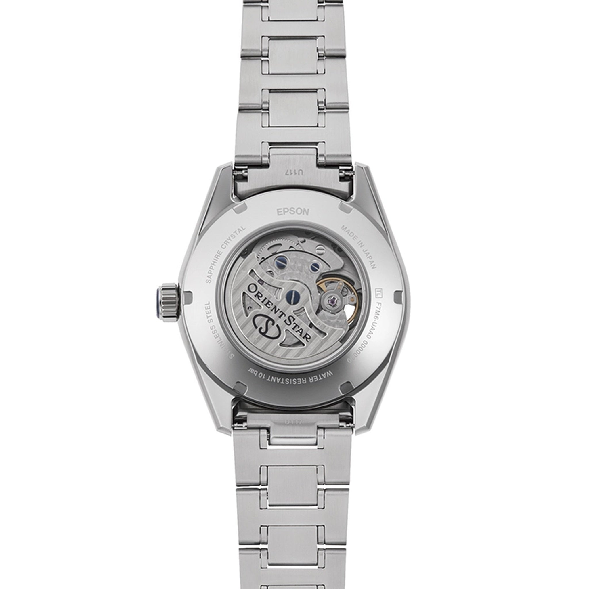 Montre Orient Star Contemporary RE-AY0002S00B Cœur Ouvert Argenté Automatique