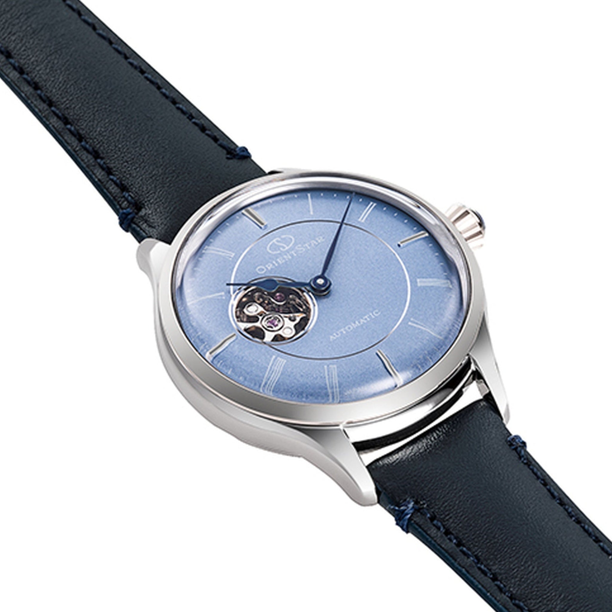 Montre Orient Star Contemporary RE-ND0012L00B Cœur Ouvert Bleu Automatique