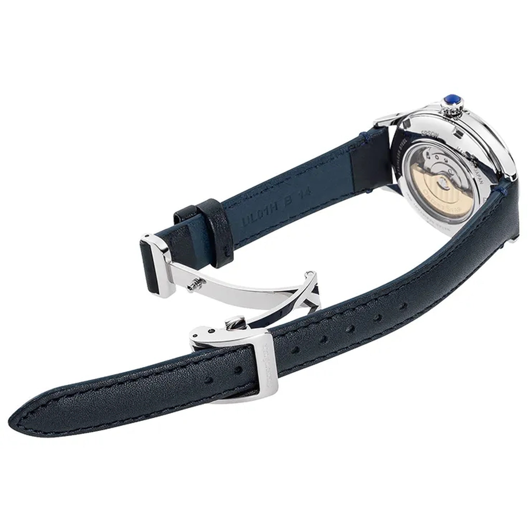 Montre Orient Star Contemporary RE-ND0012L00B Cœur Ouvert Bleu Automatique