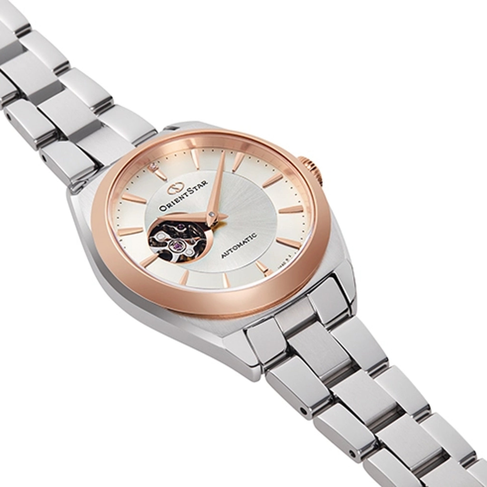 Montre Orient Star Contemporary RE-ND0101S00B Cœur Ouvert Argenté Automatique