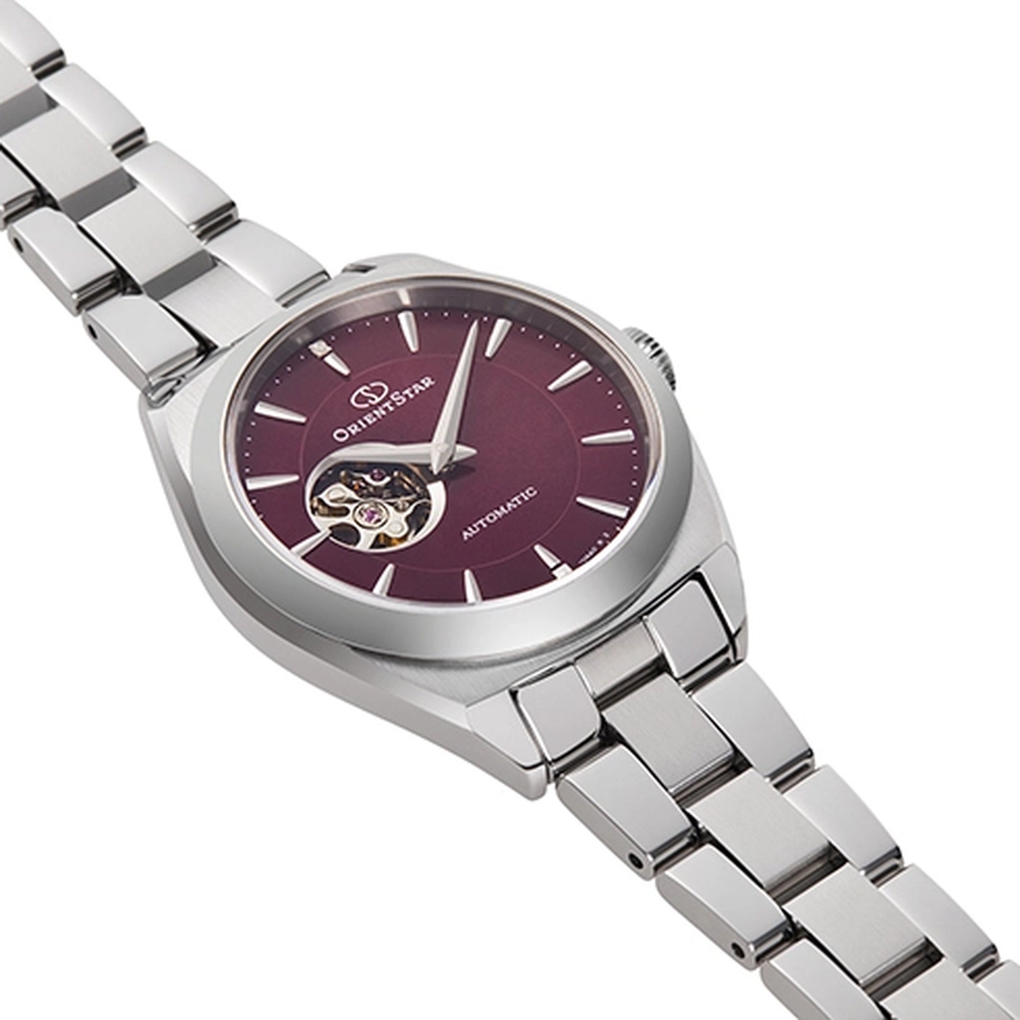 Montre Orient Star Contemporary RE-ND0102R00B Cœur Ouvert Rouge Automatique