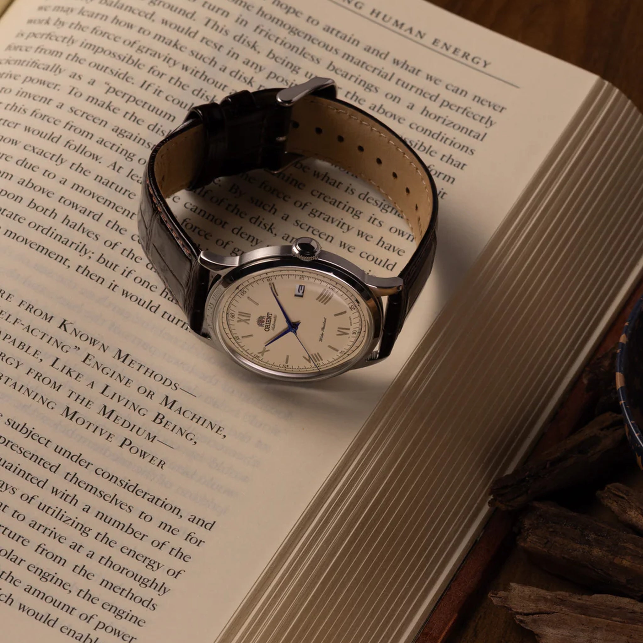 Montre Orient Bambino 2ème Génération TAC00009N0 Beige Automatique