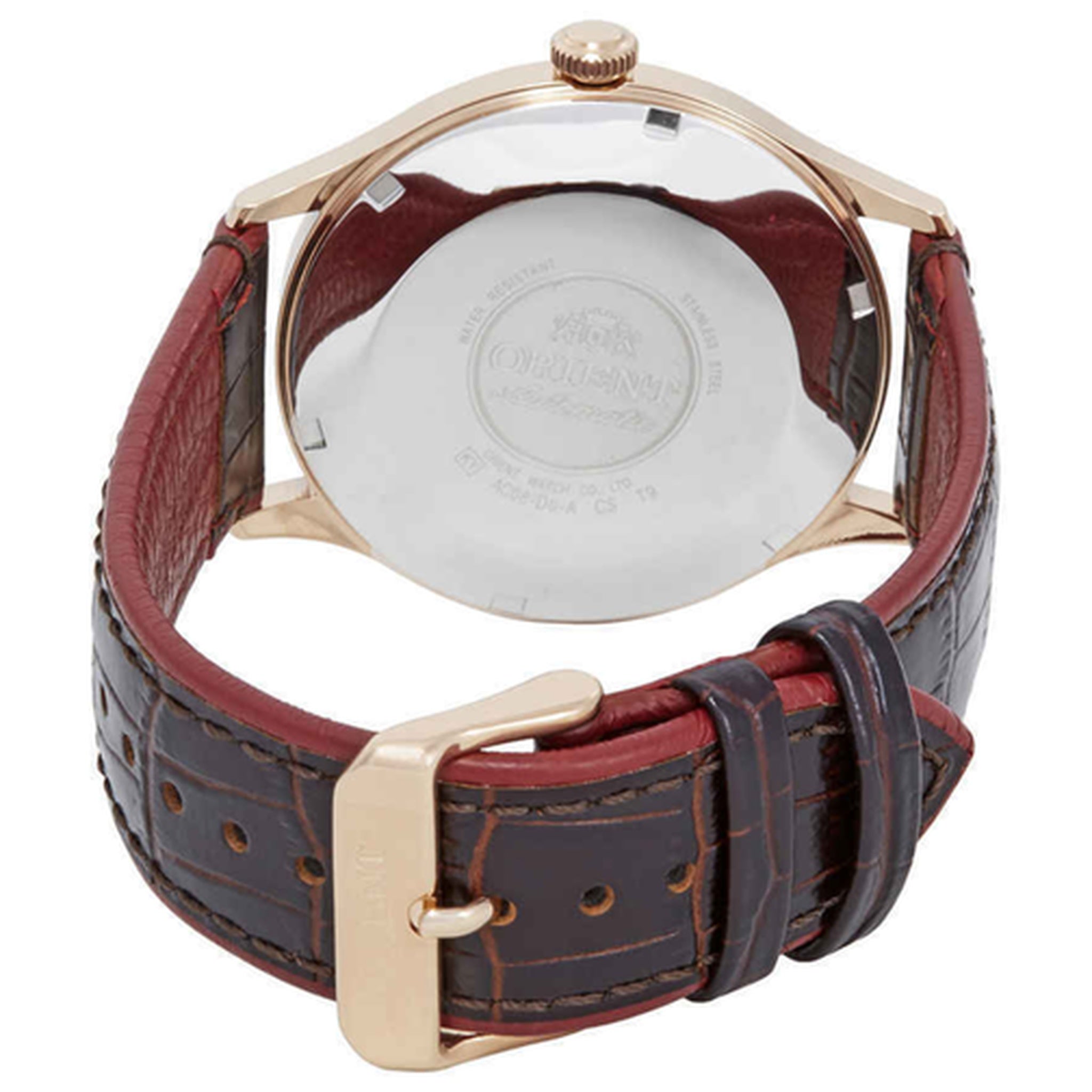 Montre Orient Bambino 2ème Génération V4 TAC08001T0 Marron Automatique
