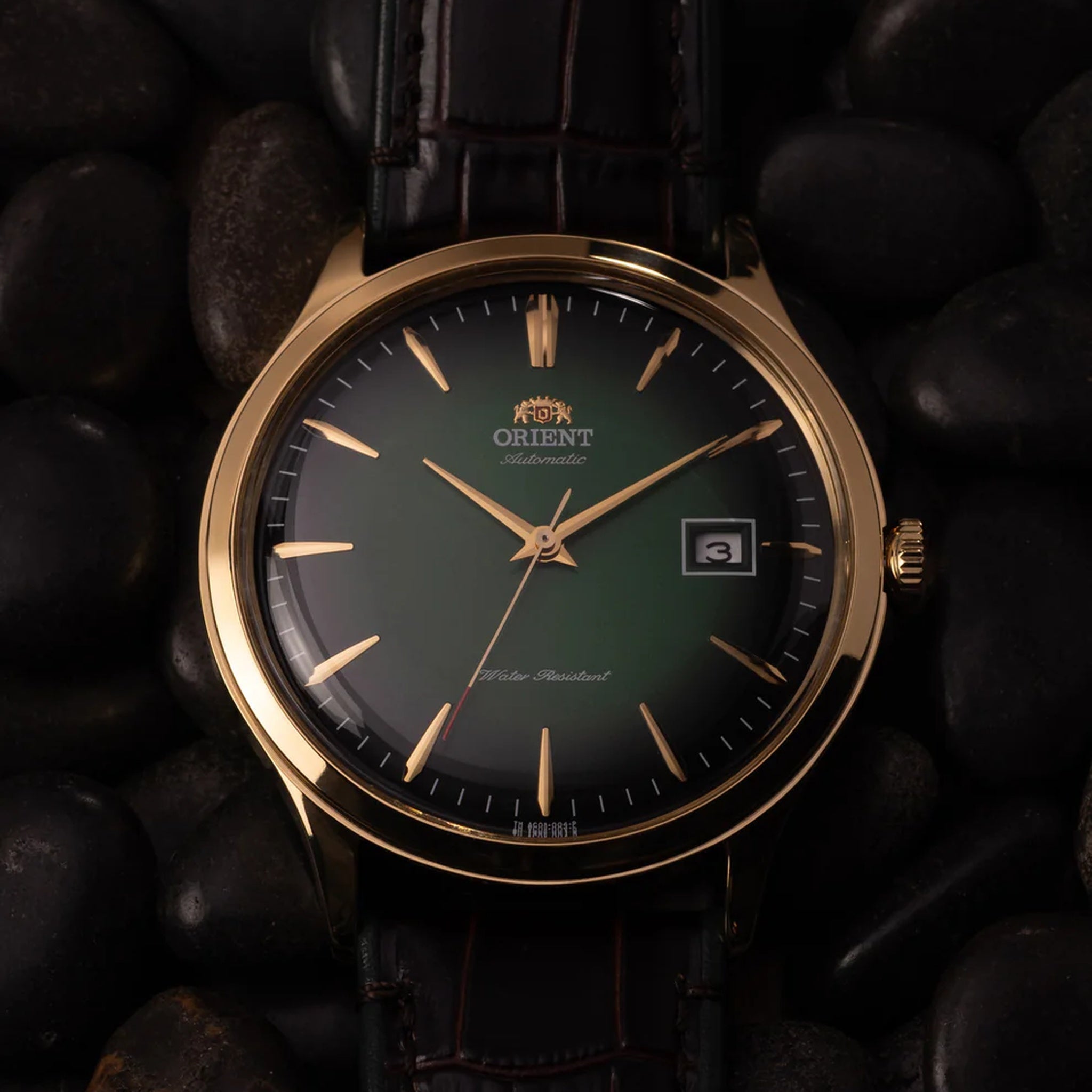 Montre Orient Bambino 2ème Génération V4 TAC08002F0 Vert Automatique