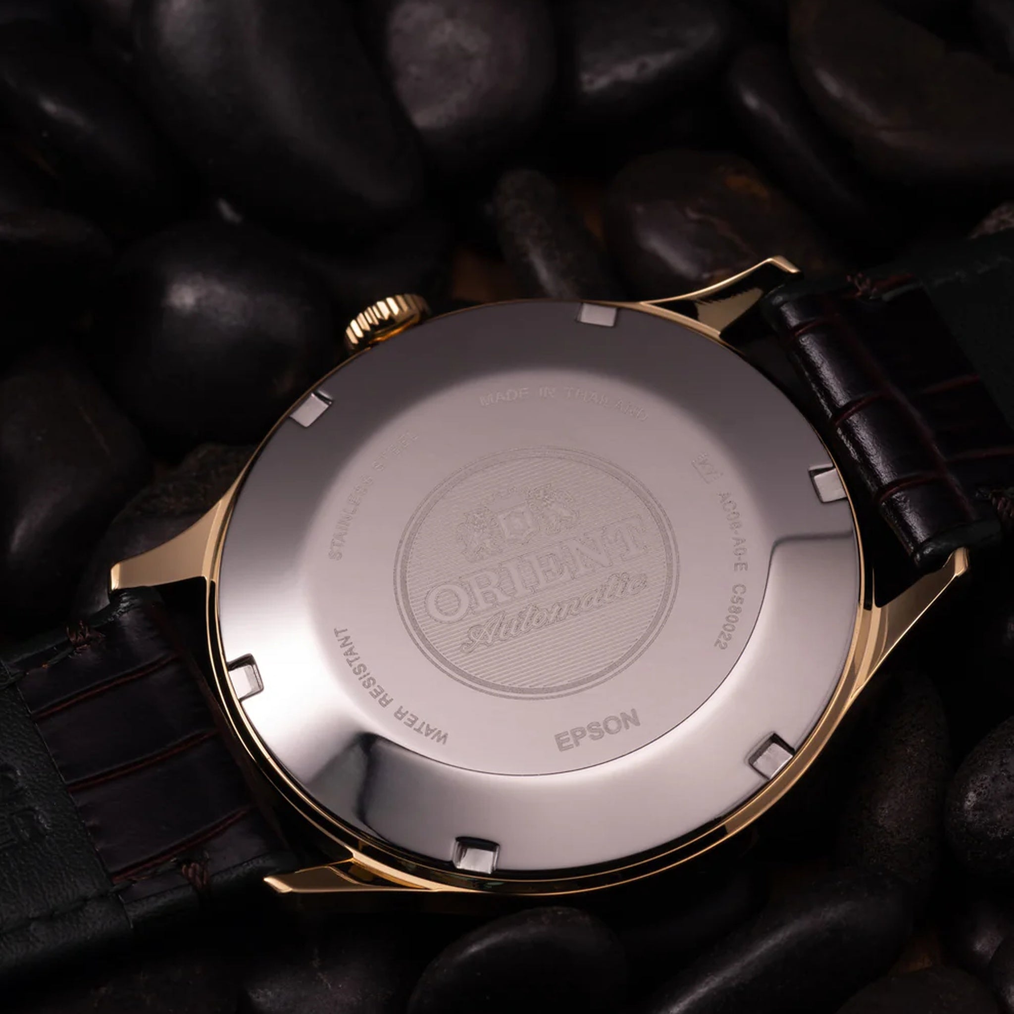 Montre Orient Bambino 2ème Génération V4 TAC08002F0 Vert Automatique