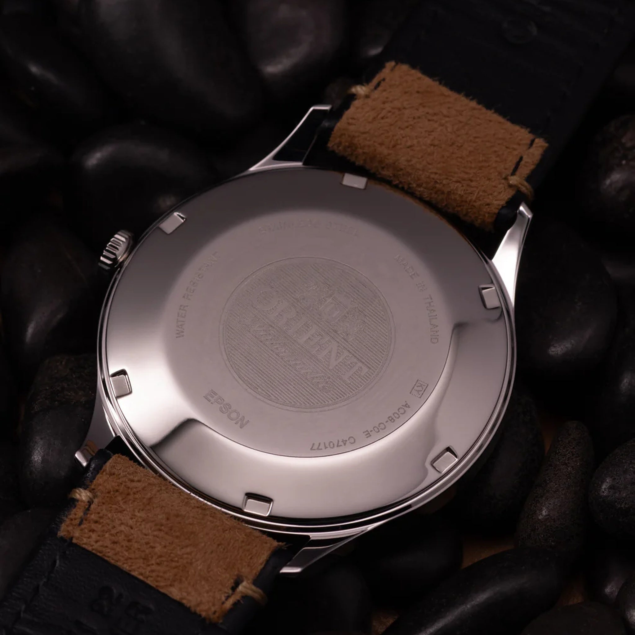 Montre Orient Bambino 2ème Génération V4 TAC08003A0 Gris Automatique