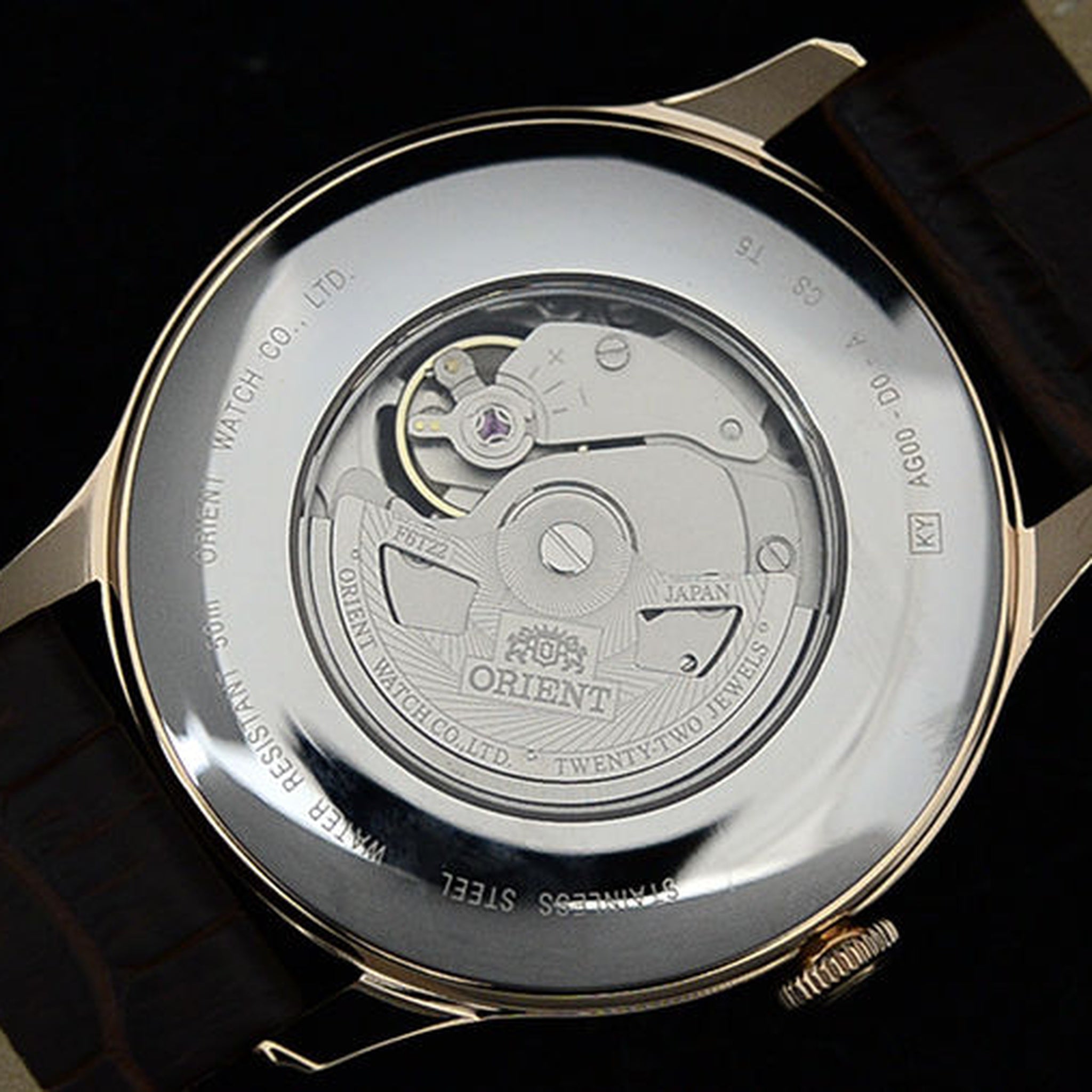 Montre Orient Bambino 2ème Génération TAG00001S0 Cœur ouvert Argenté Automatique