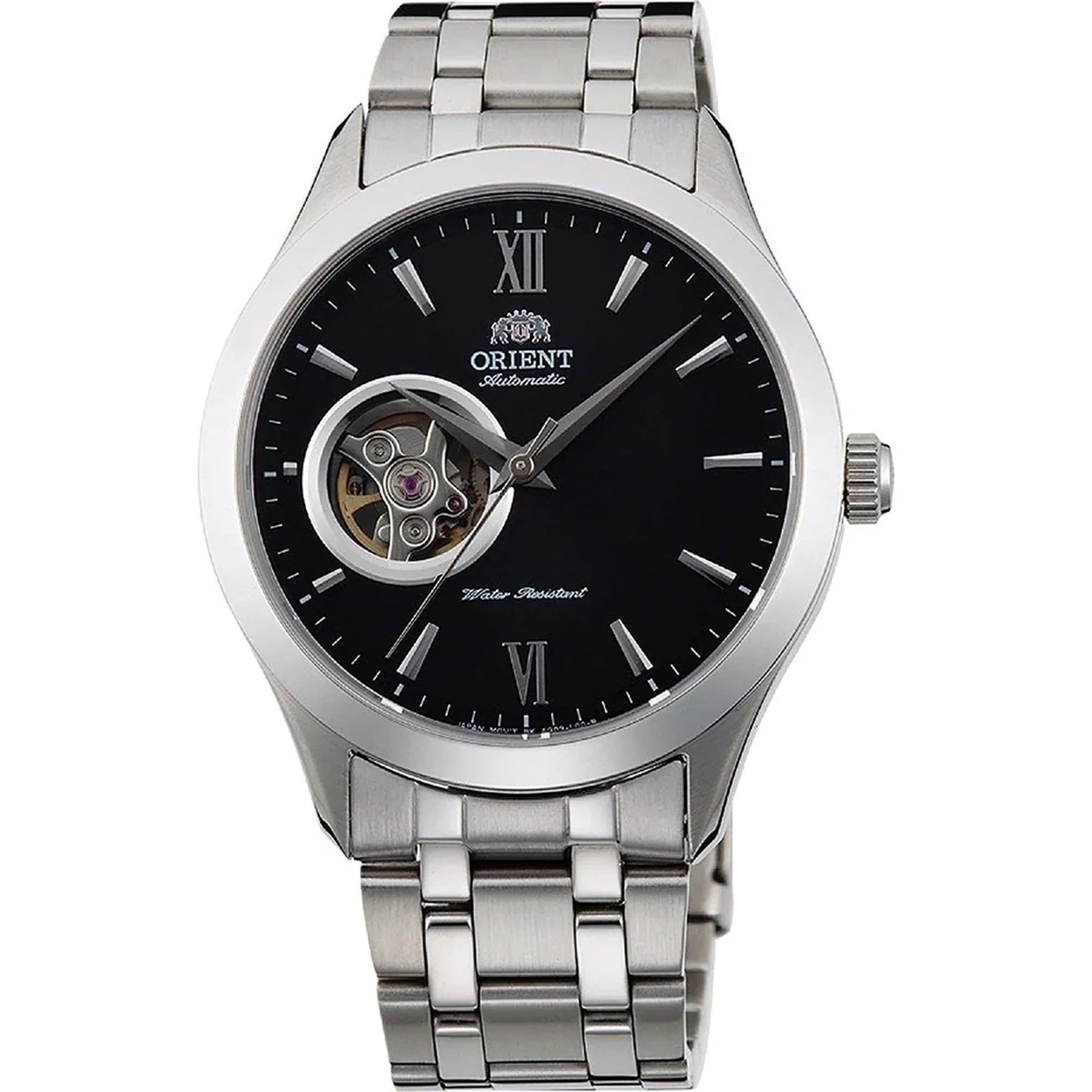 Montre Orient Contemporary TAG03001B0 Cœur ouvert Noir Automatique