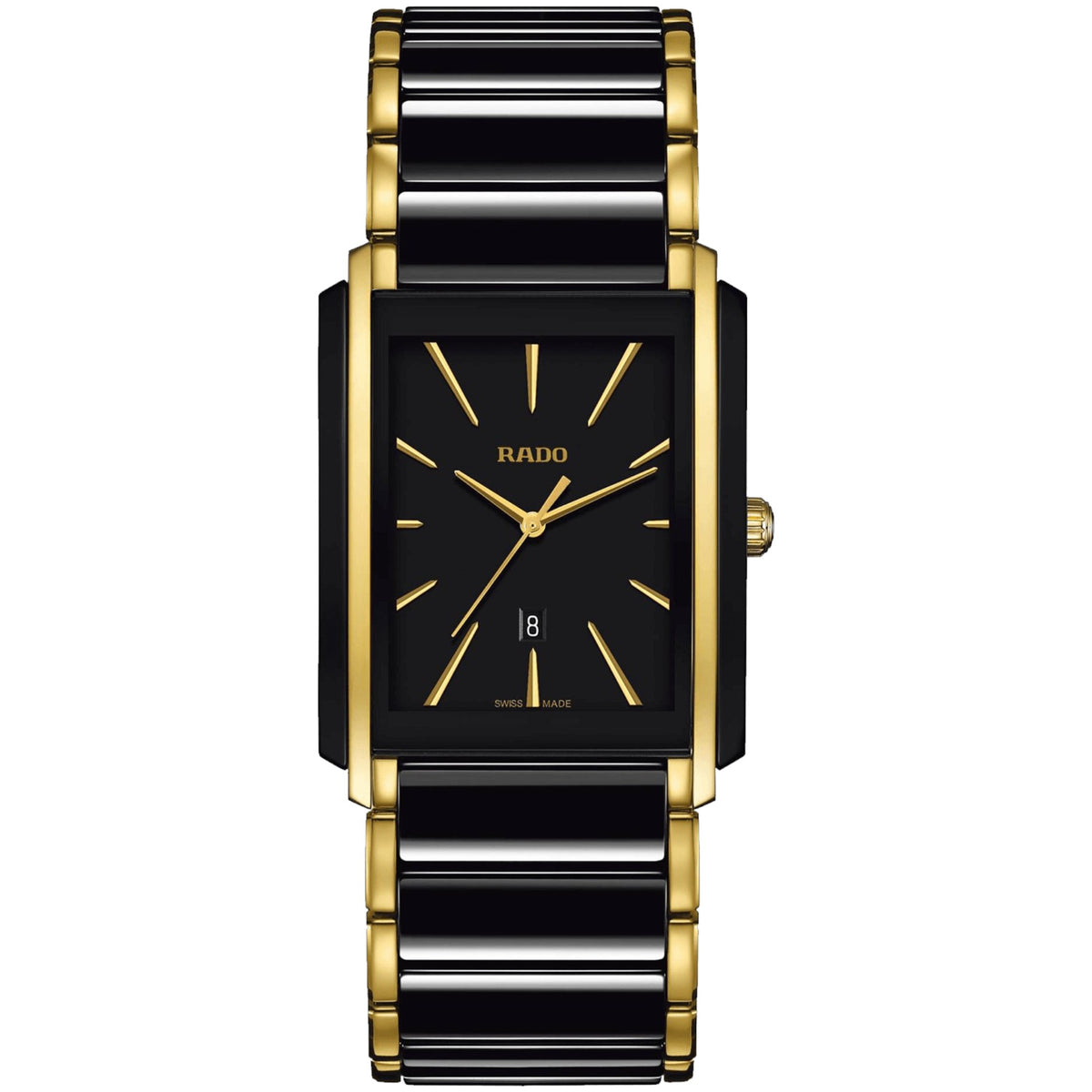 Montre Rado Integral Quartz R20204162 Noir Doré