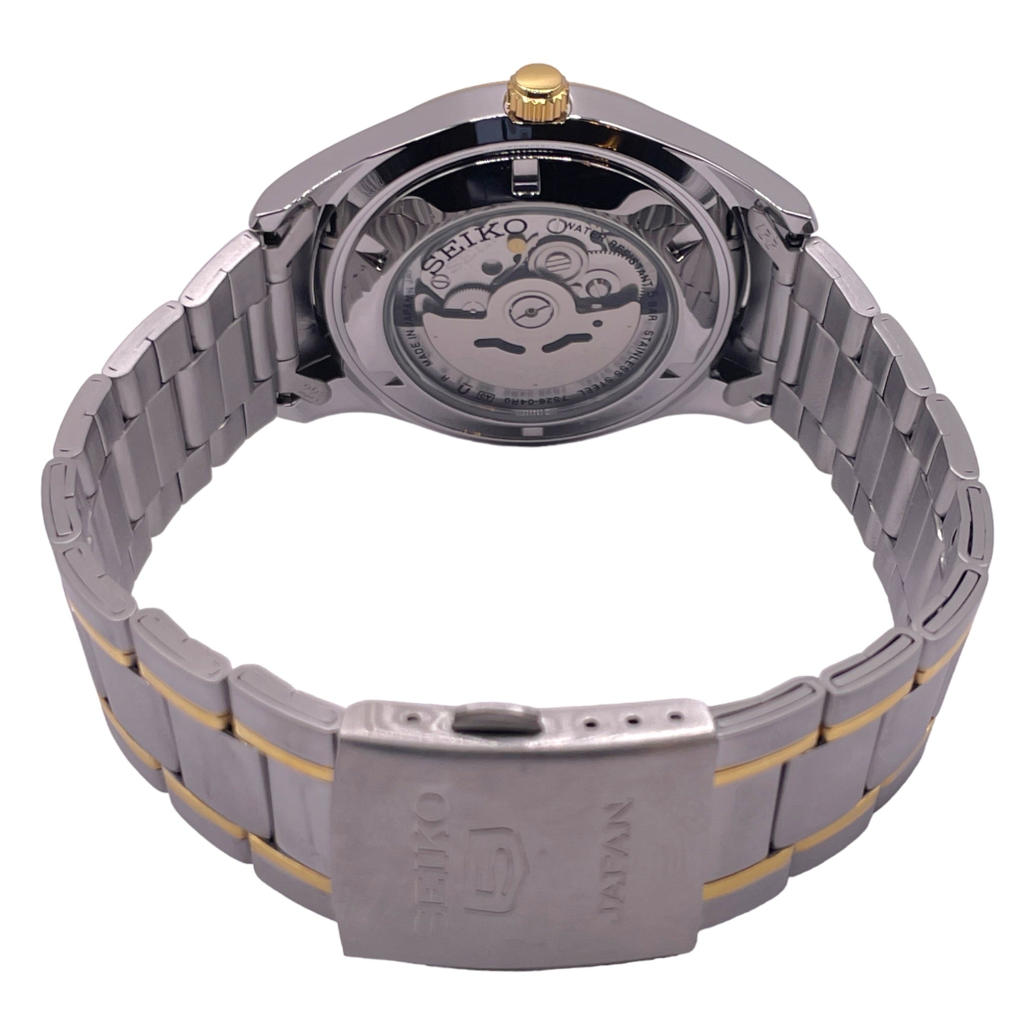 Seiko 5 SNKP22J1 42 mm Automatikuhr mit arabischem Zifferblatt