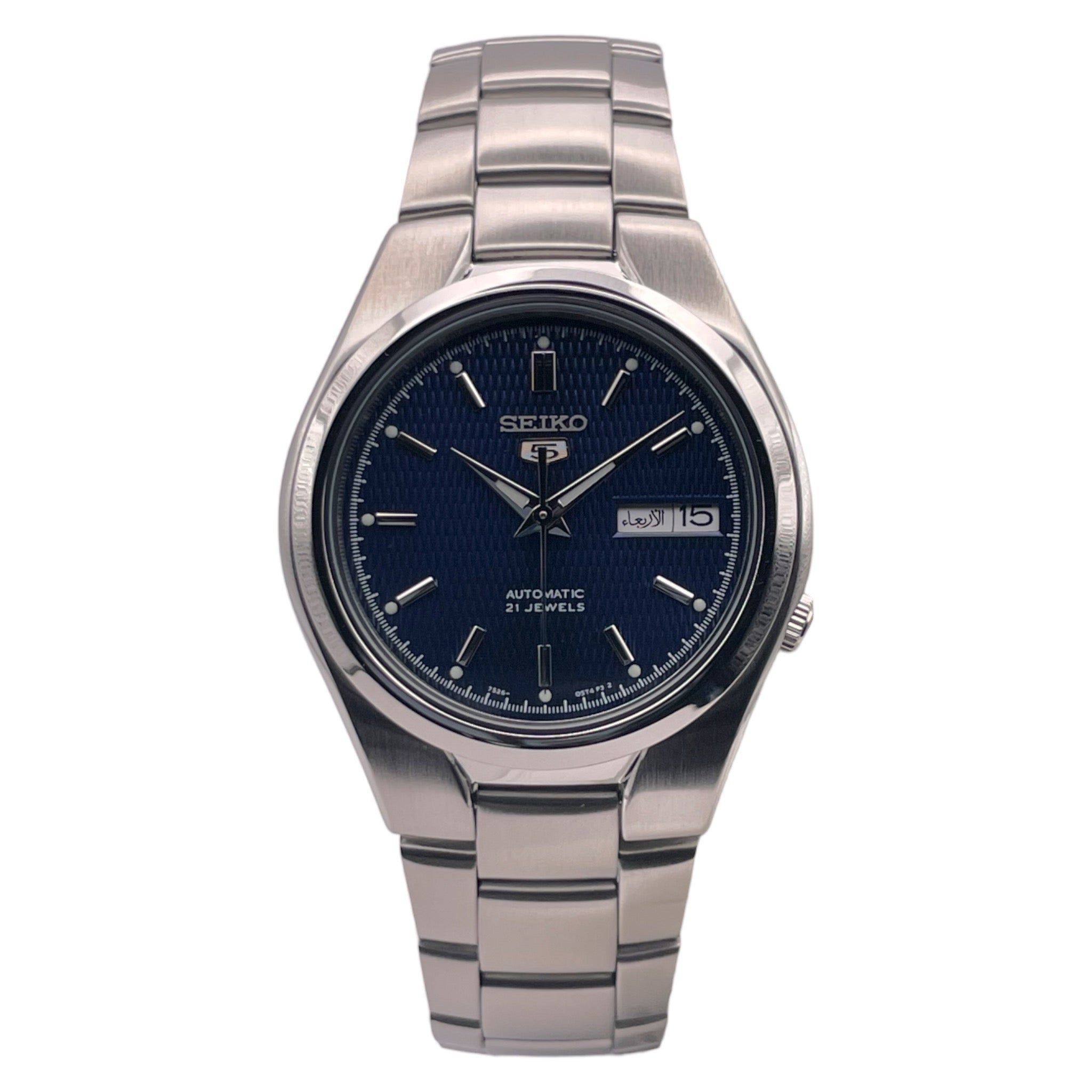 Seiko Watch 5 SNK603K1 Textured Blue